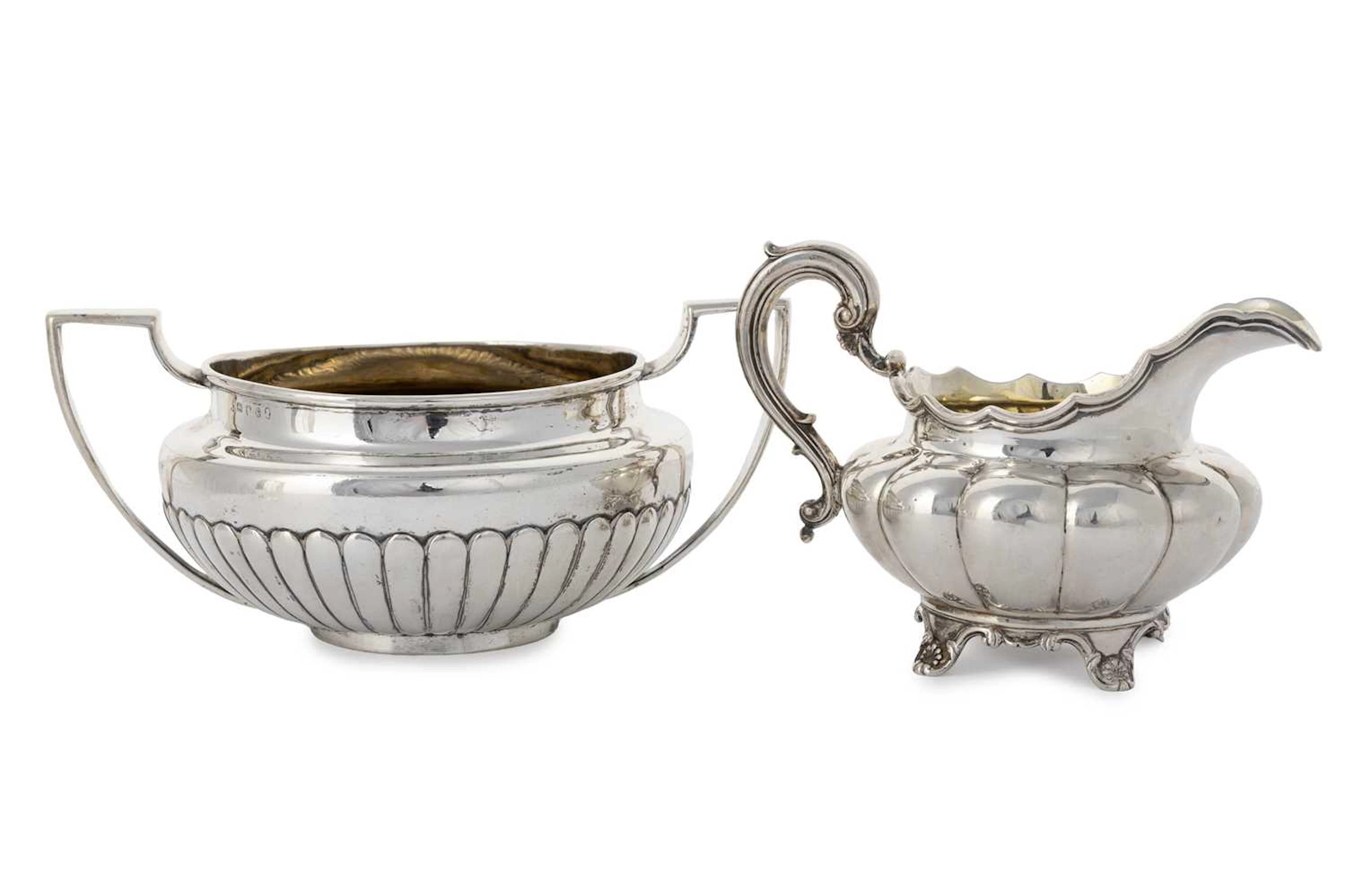 WILLIAM IV SILVER CREAM JUG MAKER EDWARD, JOHN & WILLIAM BARNARD, LONDON 1830