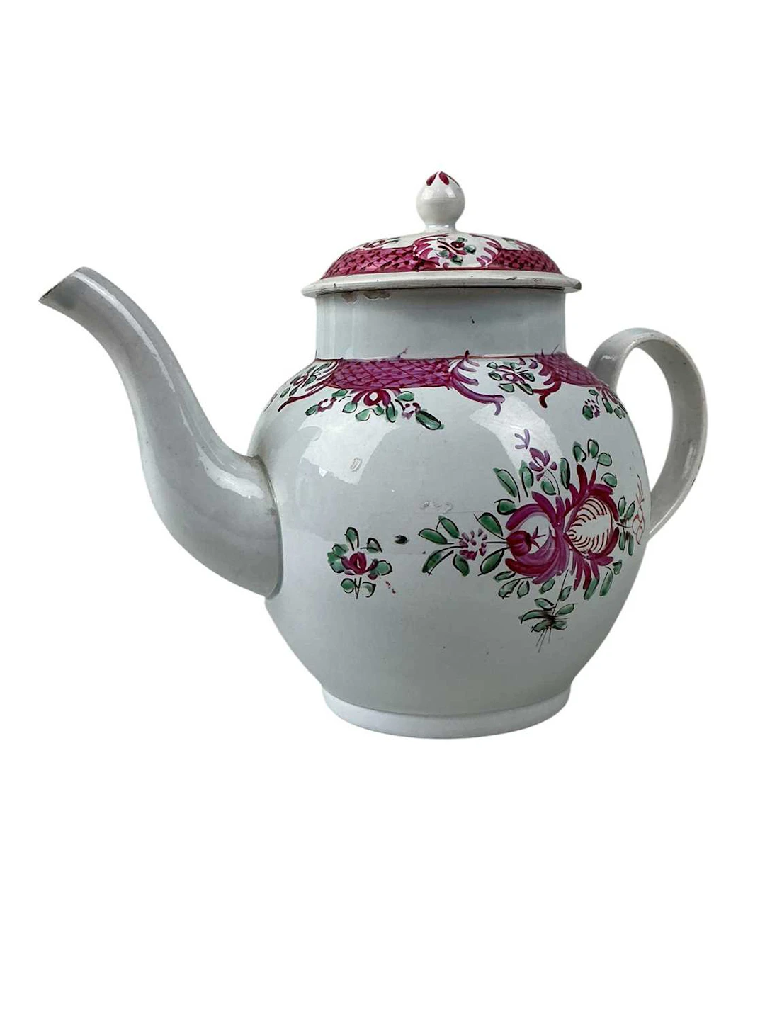 GROUP OF FOUR ENGLISH AND CONTINENTAL TEAPOTS LATE 19TH/EARLY 20TH CENTURY