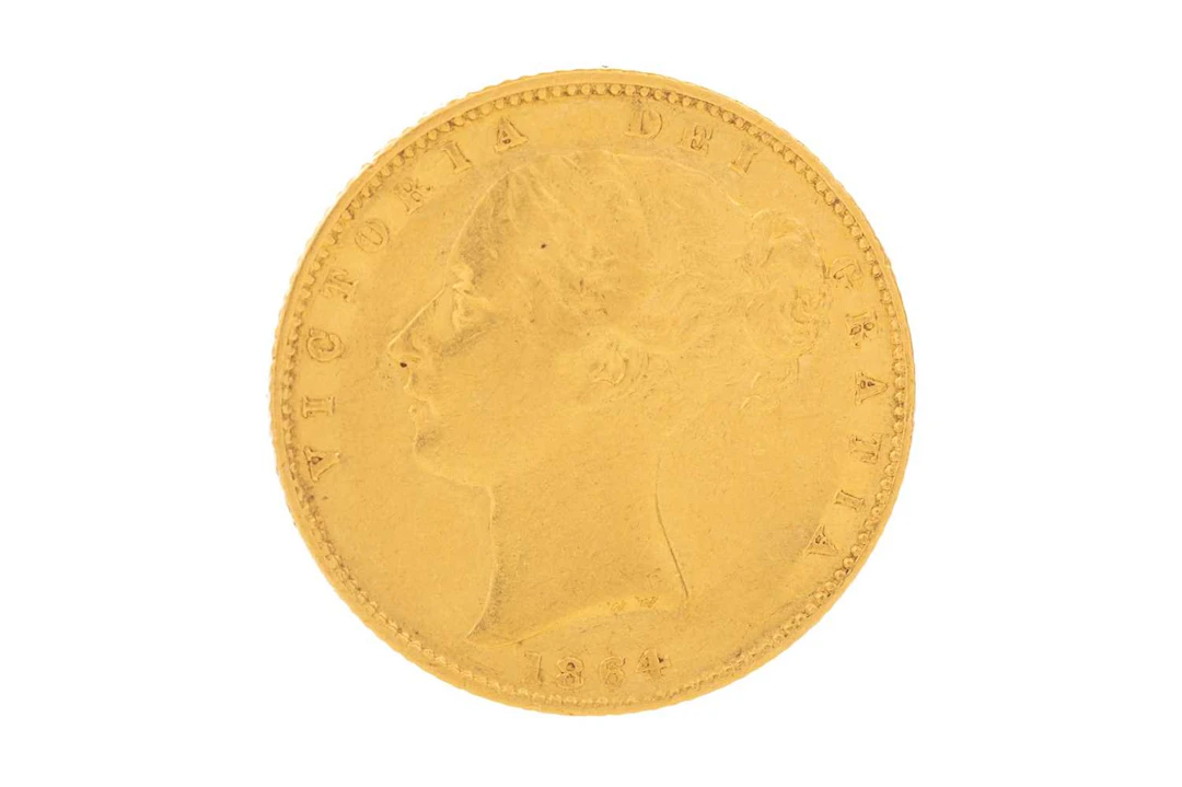 VICTORIA GOLD SOVEREIGN 1864