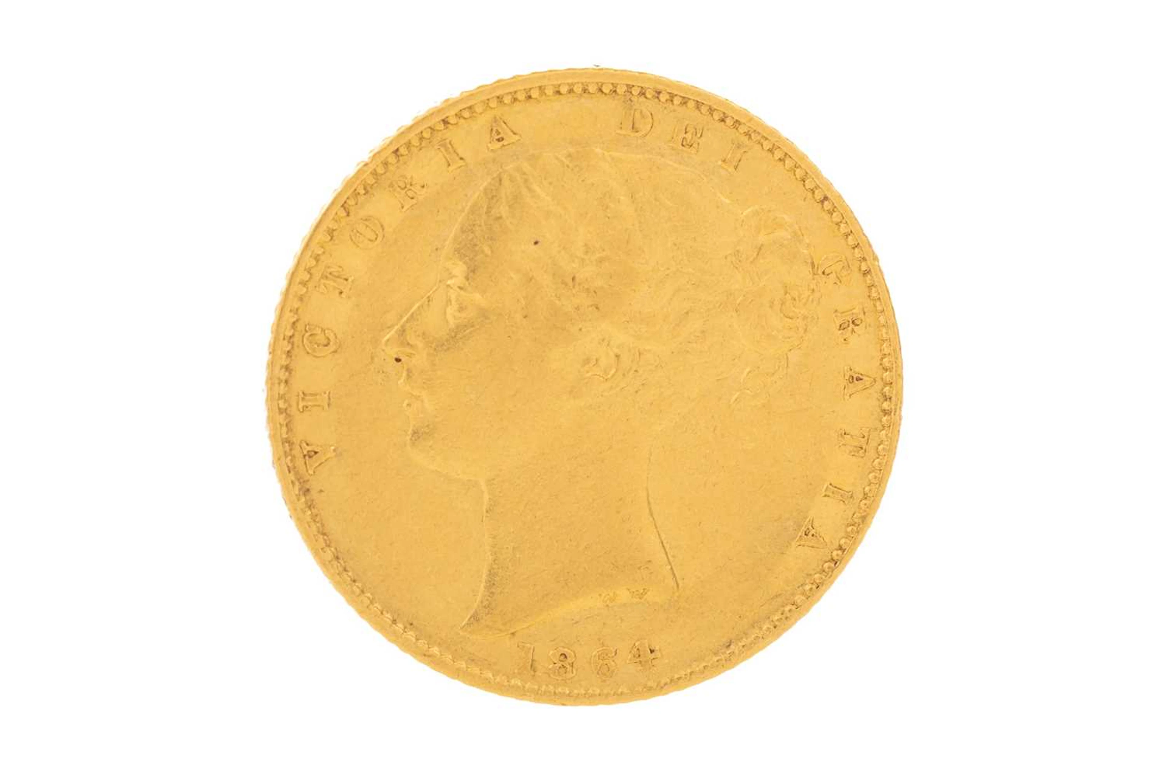 VICTORIA GOLD SOVEREIGN 1864