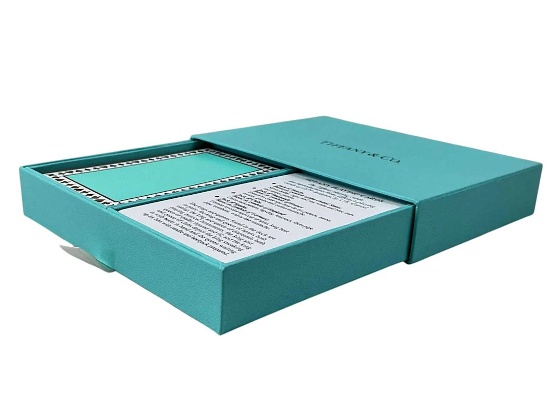 TIFFANY & CO PLAYING CARDS SET EARLY 21ST CENTURY