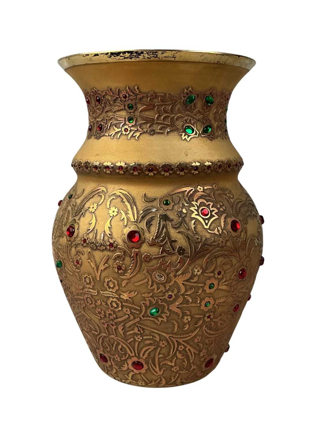 VENETIAN GLASS VASE MID/LATE 20TH CENTURY
