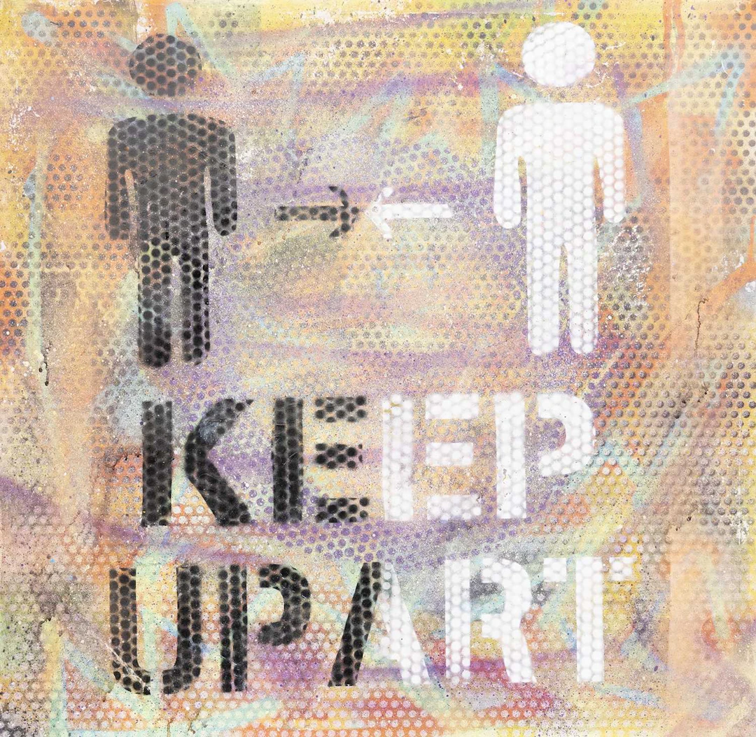 XLVII KEEP UP ART B&W