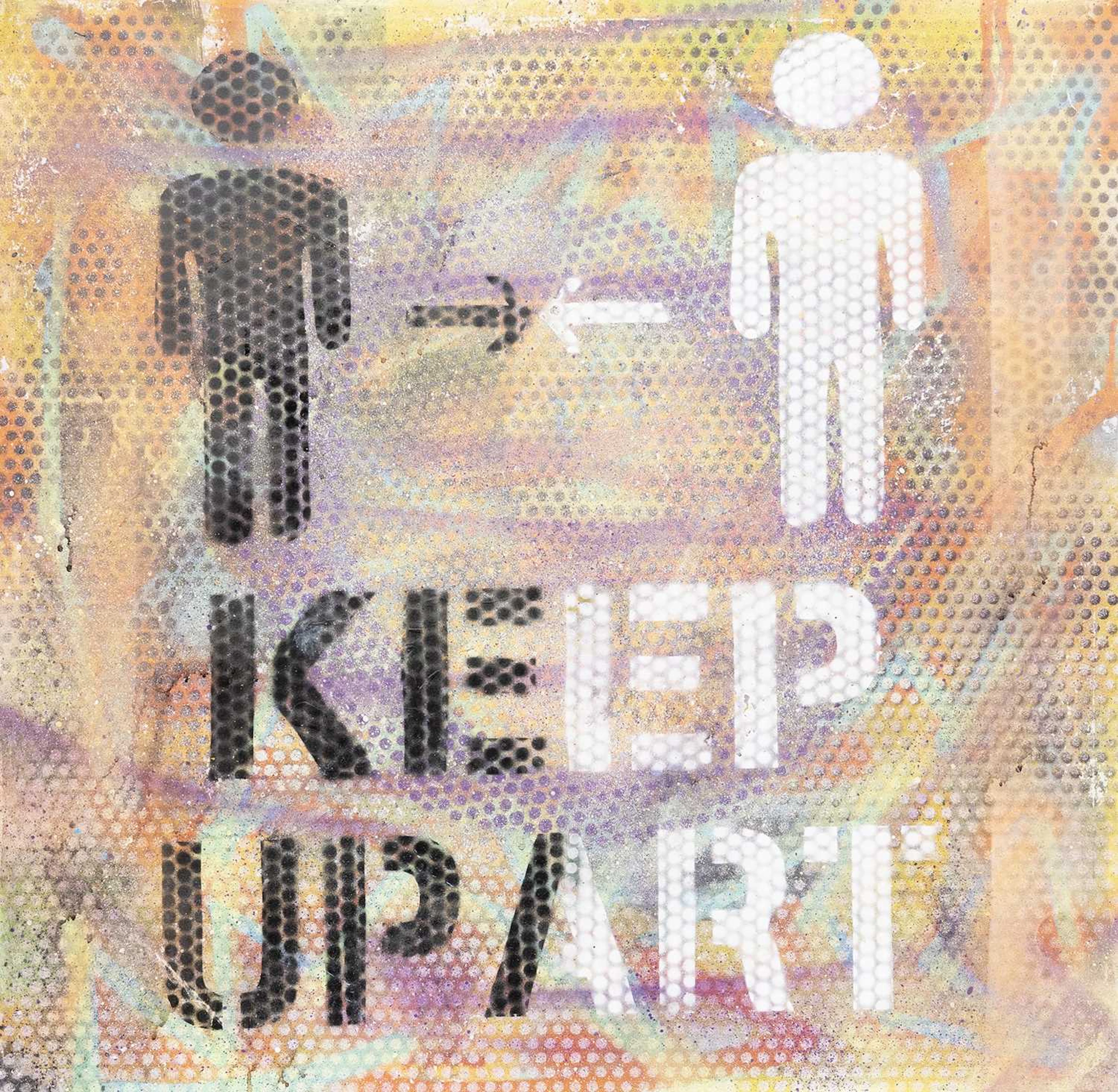 XLVII KEEP UP ART B&W