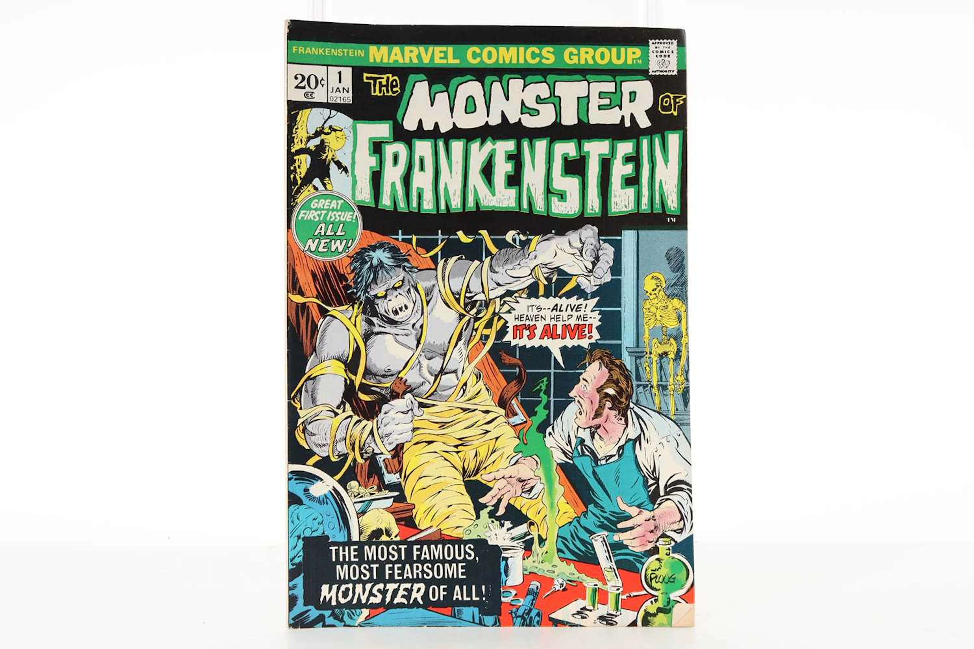 MARVEL-THE MONSTER OF FRANKENSTEIN / THE FRANKENSTEIN MONSTER, COMPLETE