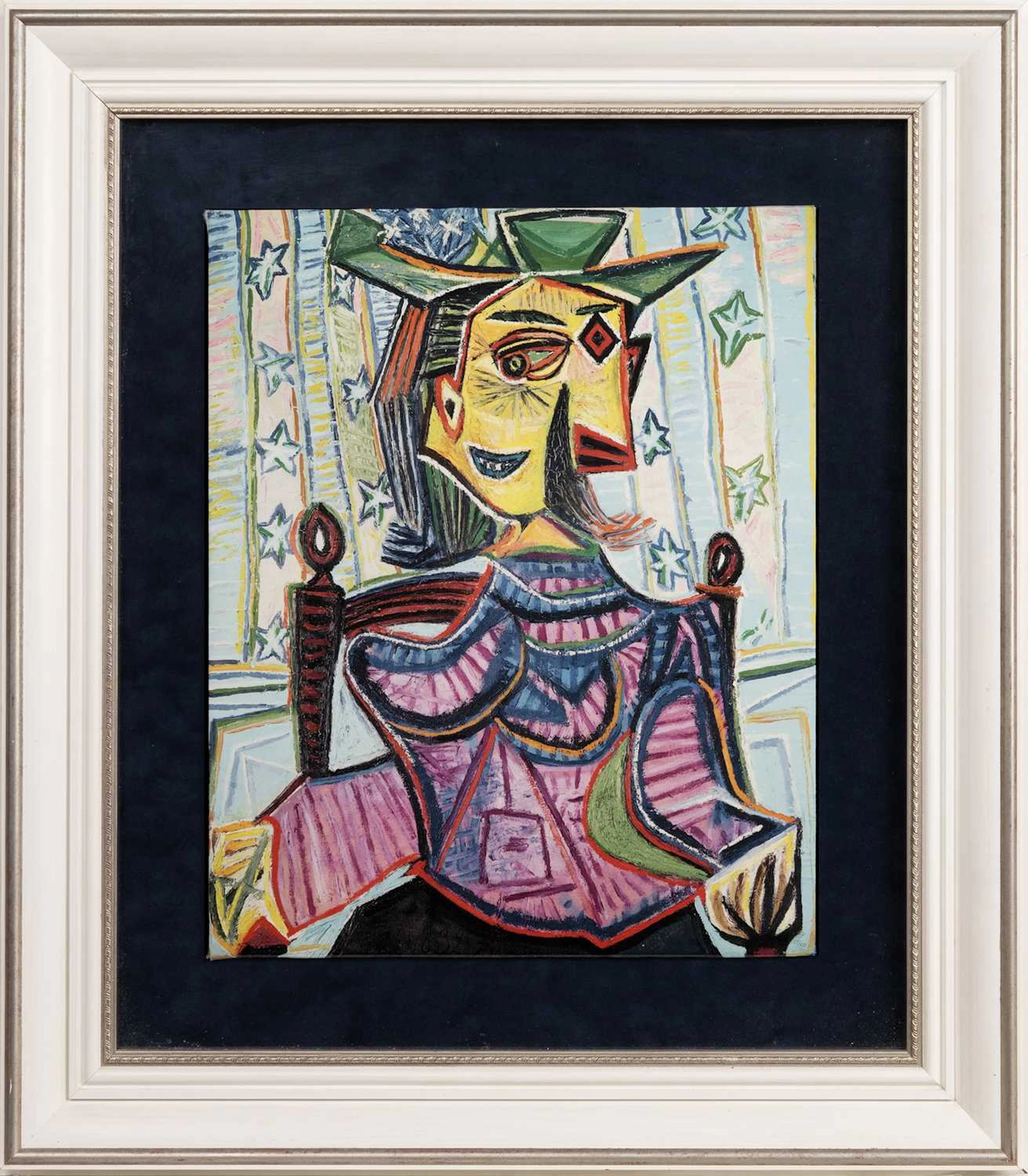 AFTER PABLO PICASSO (SPANISH 1881 - 1973) SEATED PORTRAIT OF DORA MAAR, 1939