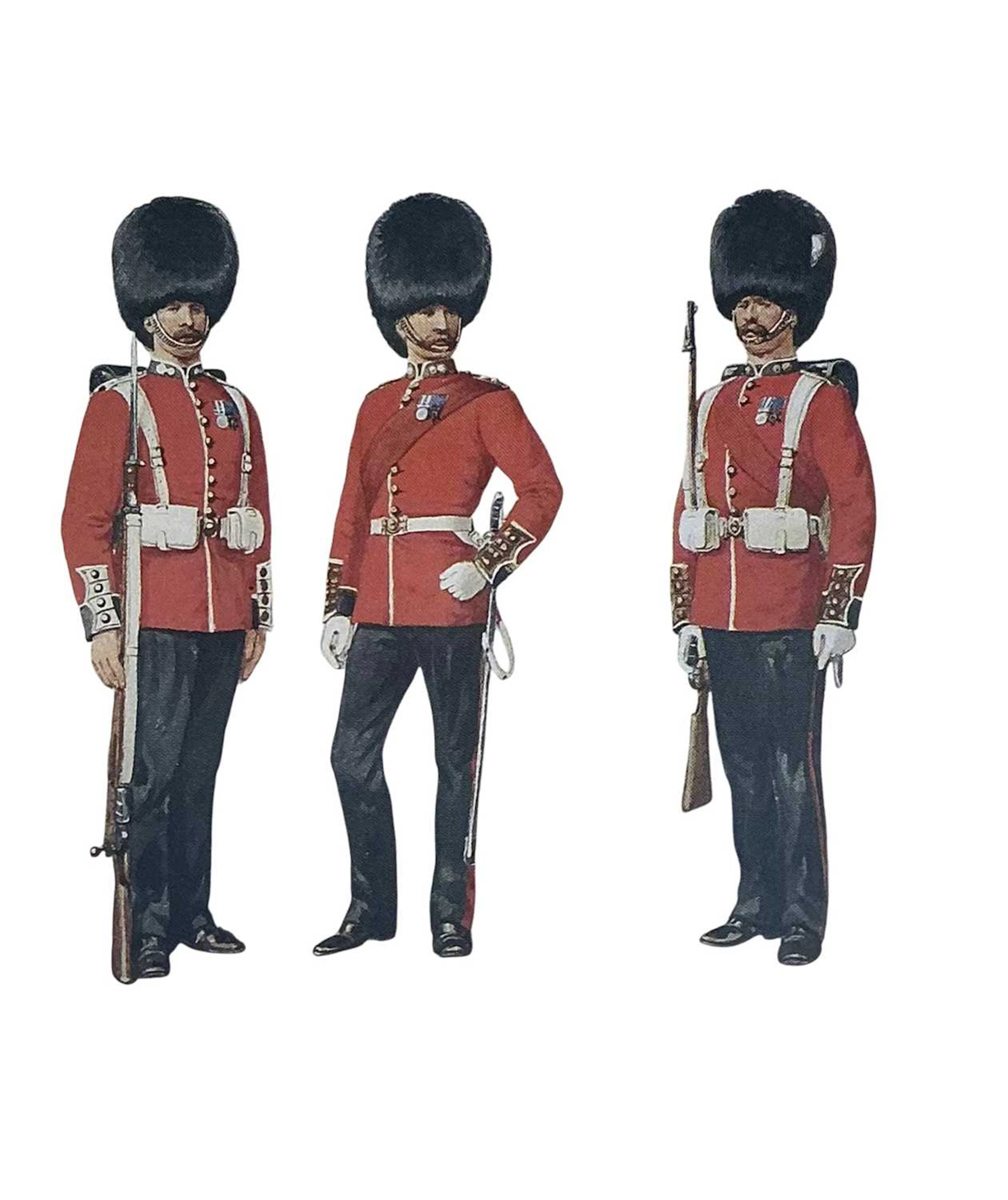 ALBUM OF MILITARY PRINTS MID/LATE 20TH CENTURY