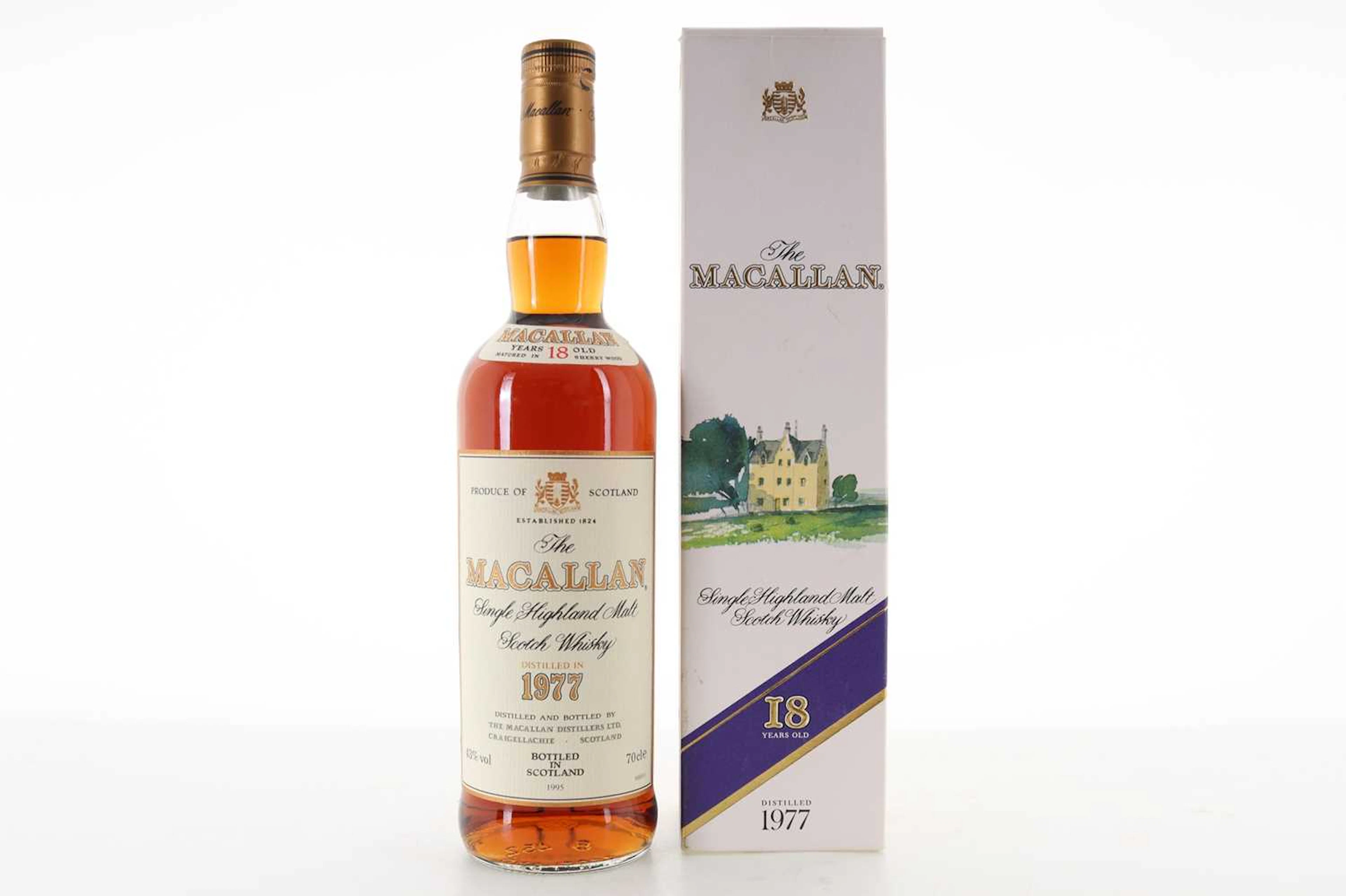 MACALLAN 1977 18 YEAR OLD SPEYSIDE SINGLE MALT