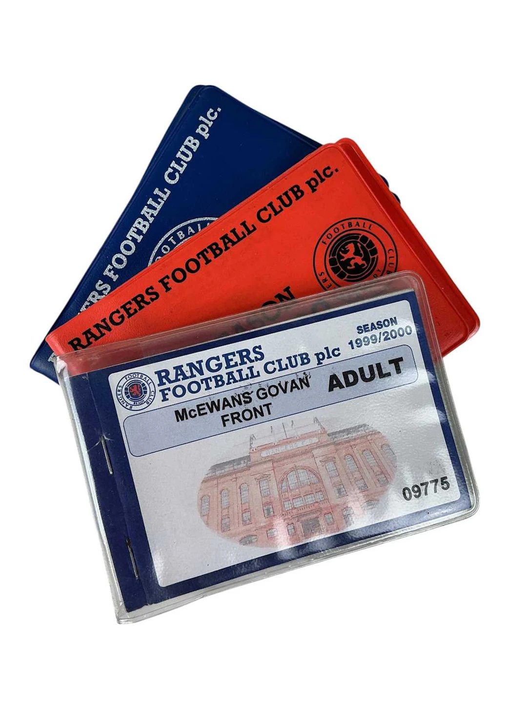 GROUP OF FOOTBALL ITEMS LATE 20TH CENTURY