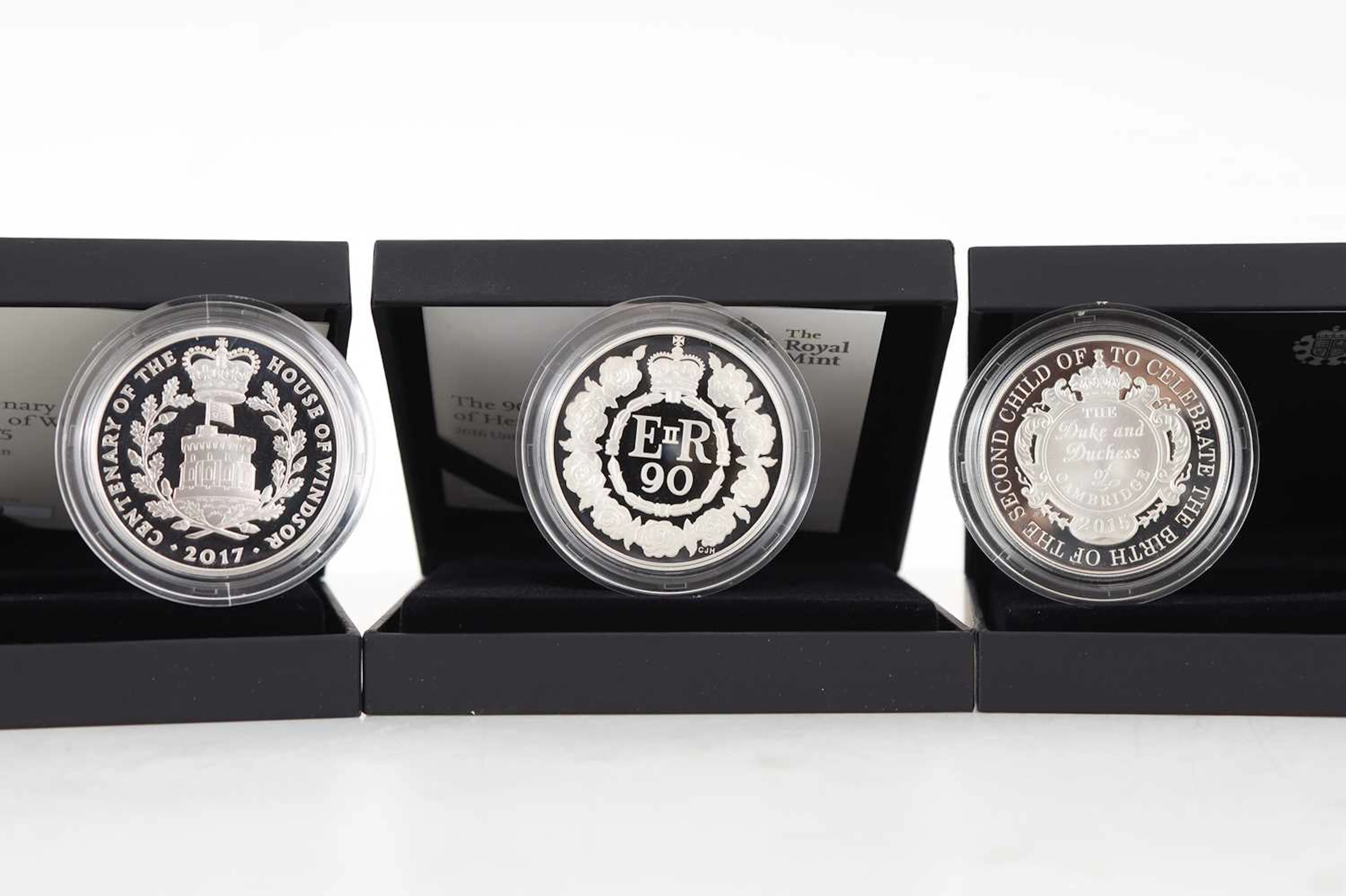 COLLECTION OF SILVER PROOF AND OTHER COINS LATE 20TH CENTURY