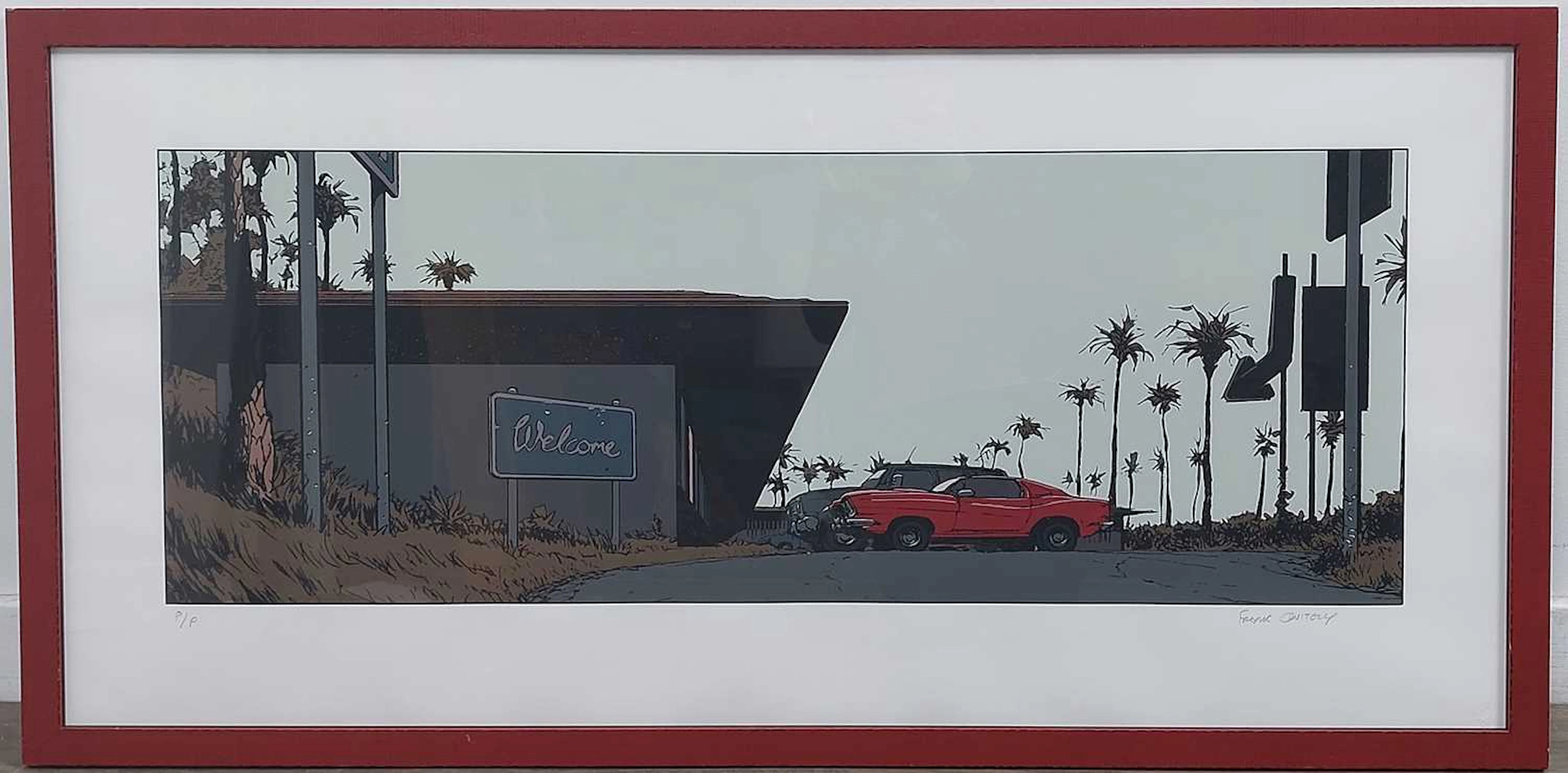 FRANK QUITELY, "SUITE 19", SIGNED PRINTER'S PROOF SCREENPRINT 2015