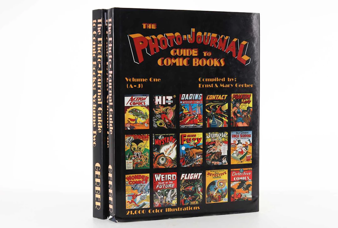 THE PHOTO-JOURNAL GUIDE TO COMIC BOOKS:VOL 1 & 2 1989-1990