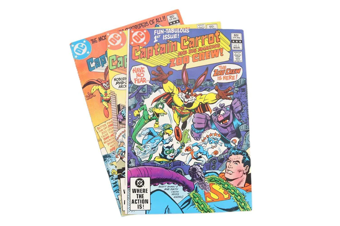 DC CAPTAIN CARROT AND HIS AMAZING ZOO CREW! I#1-20(COMPLETE SERIES) 1982-1983