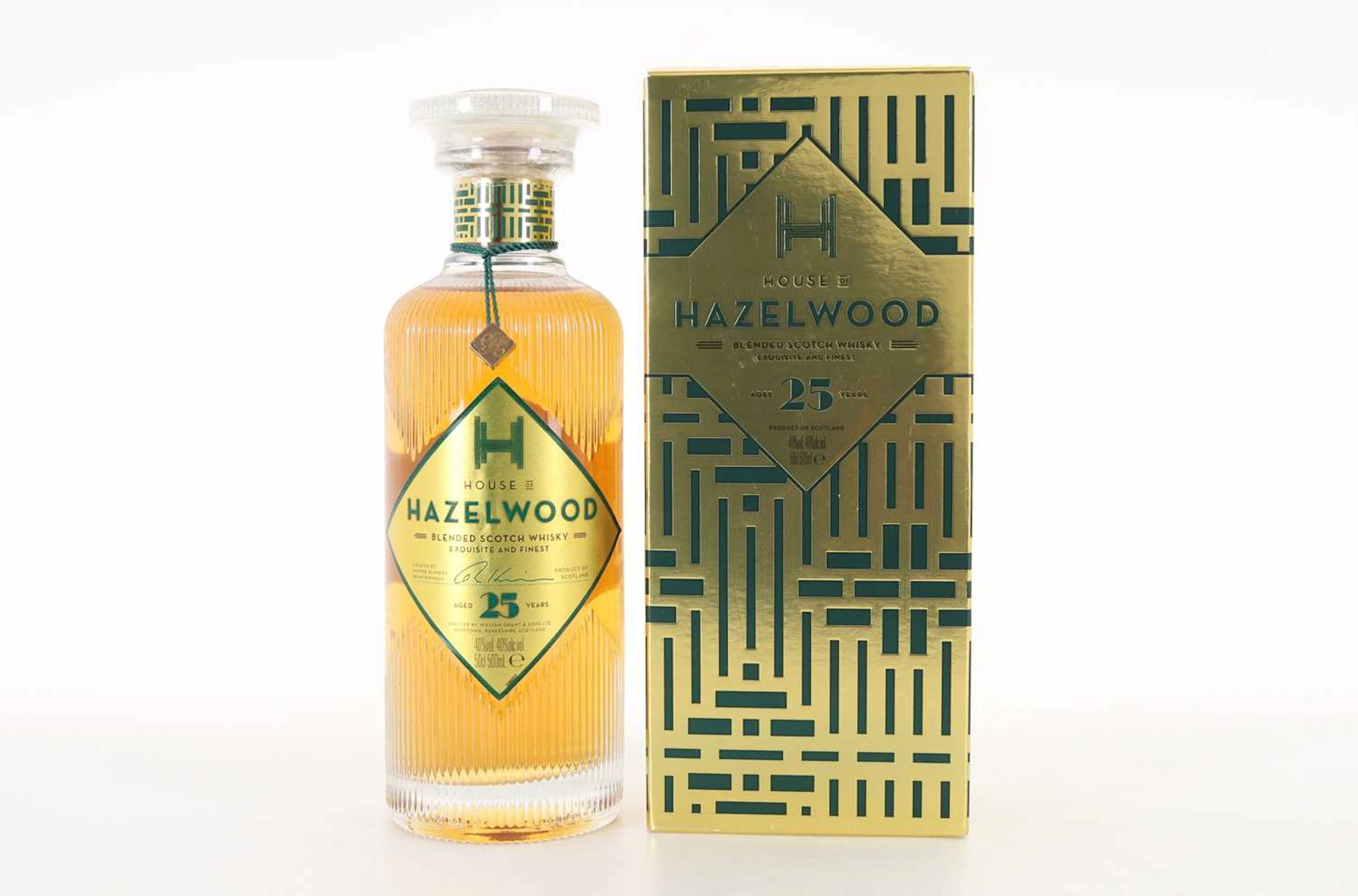 HAZELWOOD 25 YEAR OLD 50CL BLENDED WHISKY