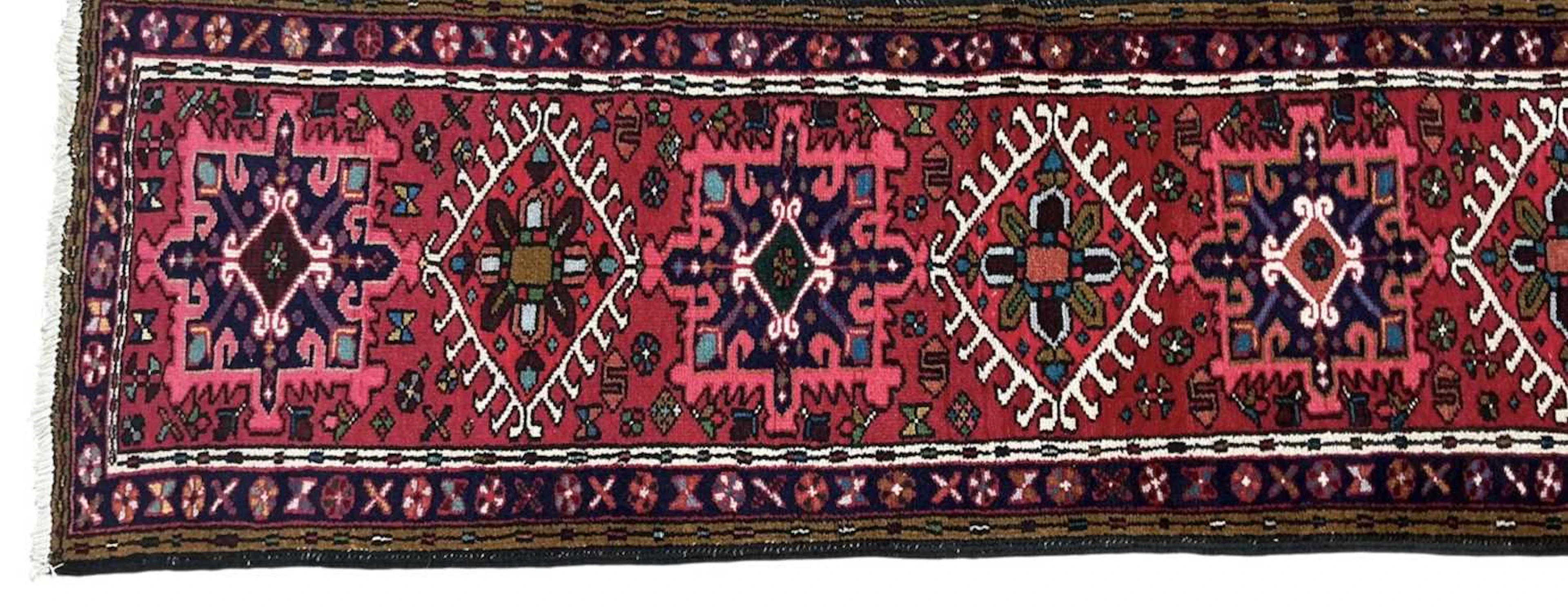 PERSIAN QARAJEH RUNNER MID 20TH CENTURY