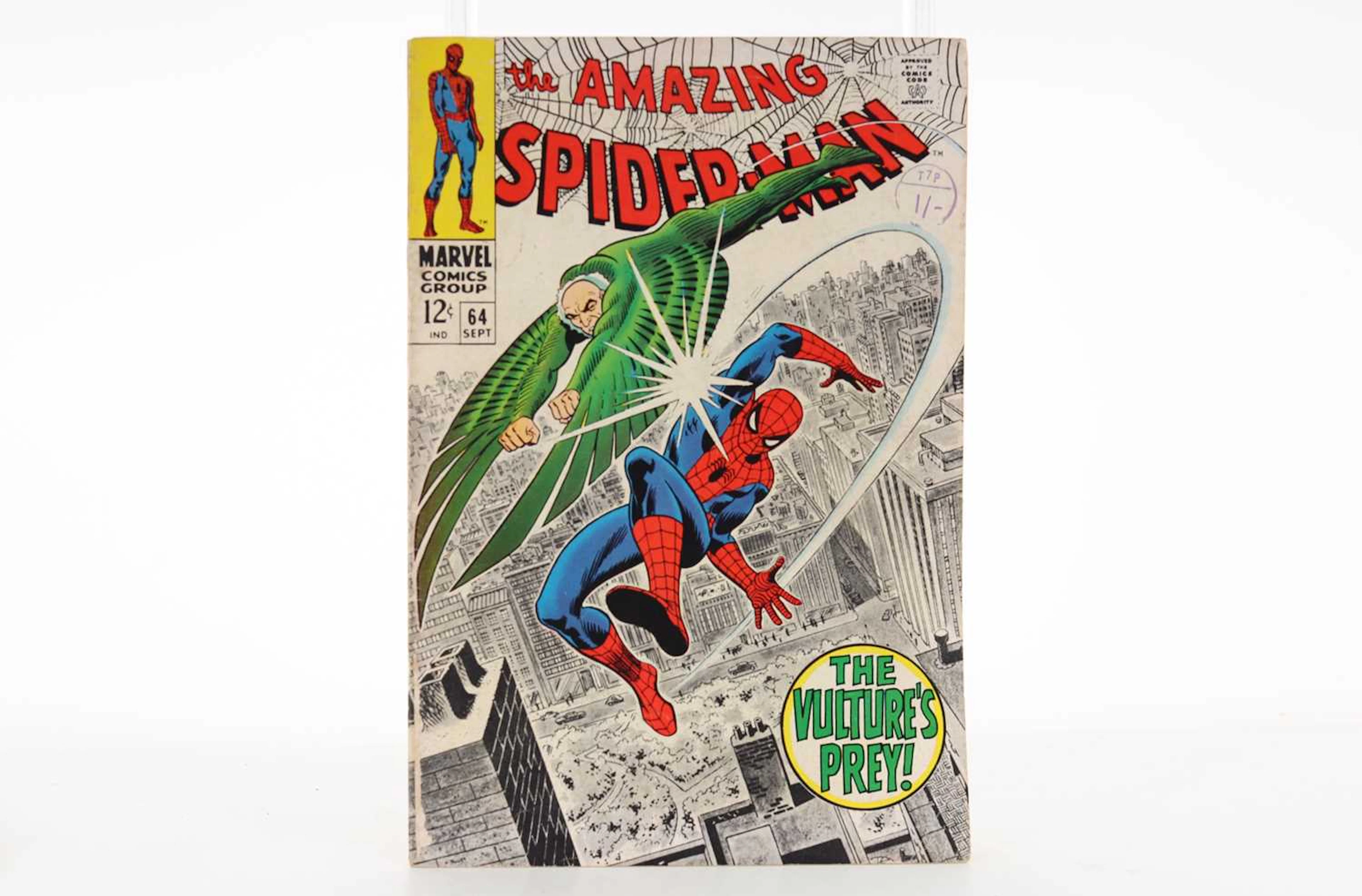 MARVEL- THE AMAZING SPIDER-MAN, VULTURE ISSUES 1967-1968