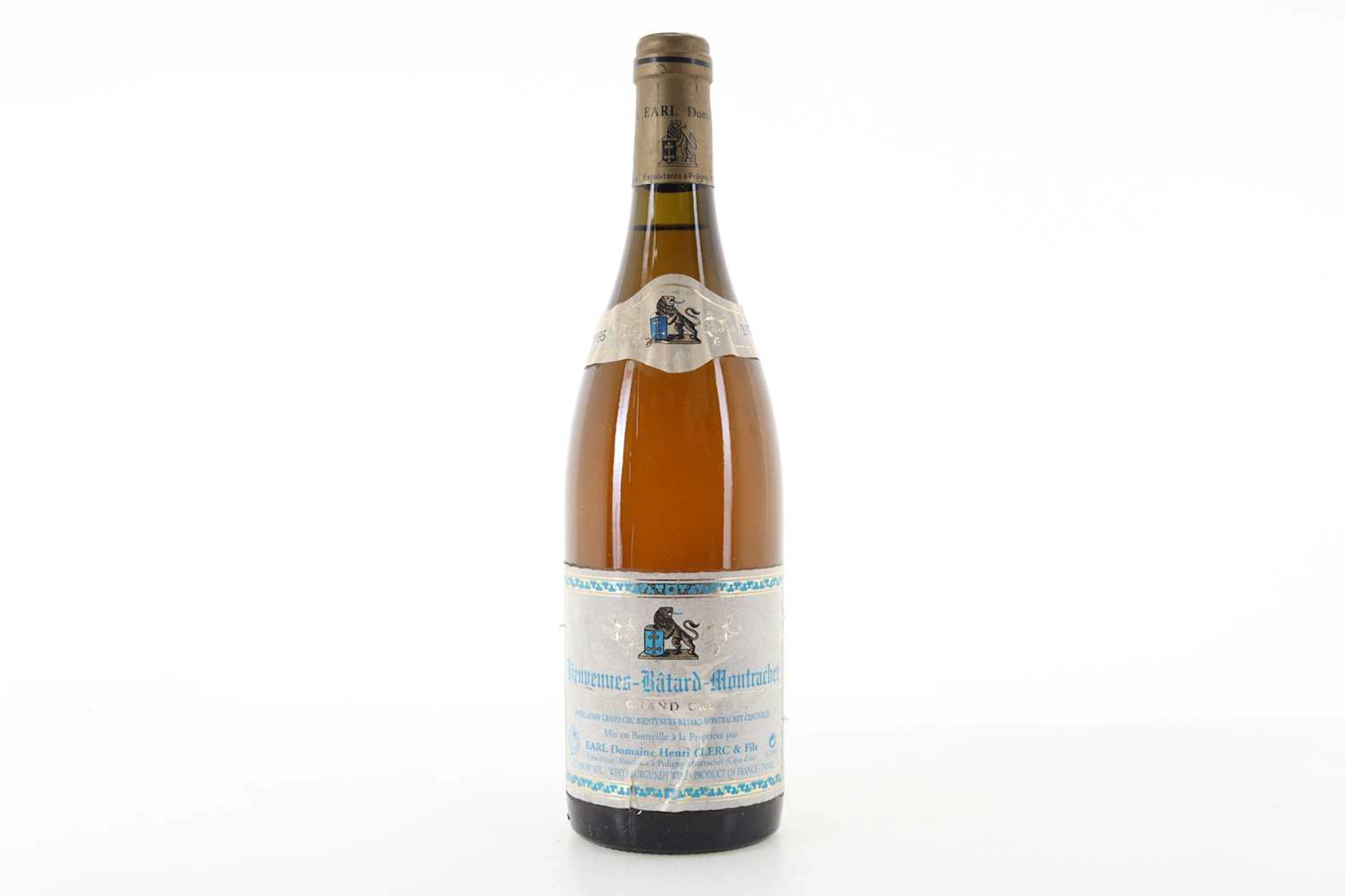 DOM. HENRI CLERC & FILS 1995 BIENVENUES-BATARD-MONTRACHET GRAND CRU BURGUNDY