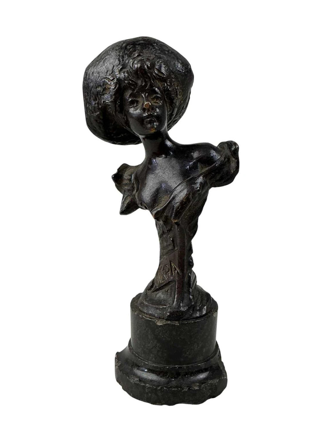 VICTORIAN BRONZE BUST LATE 19TH CENTURY