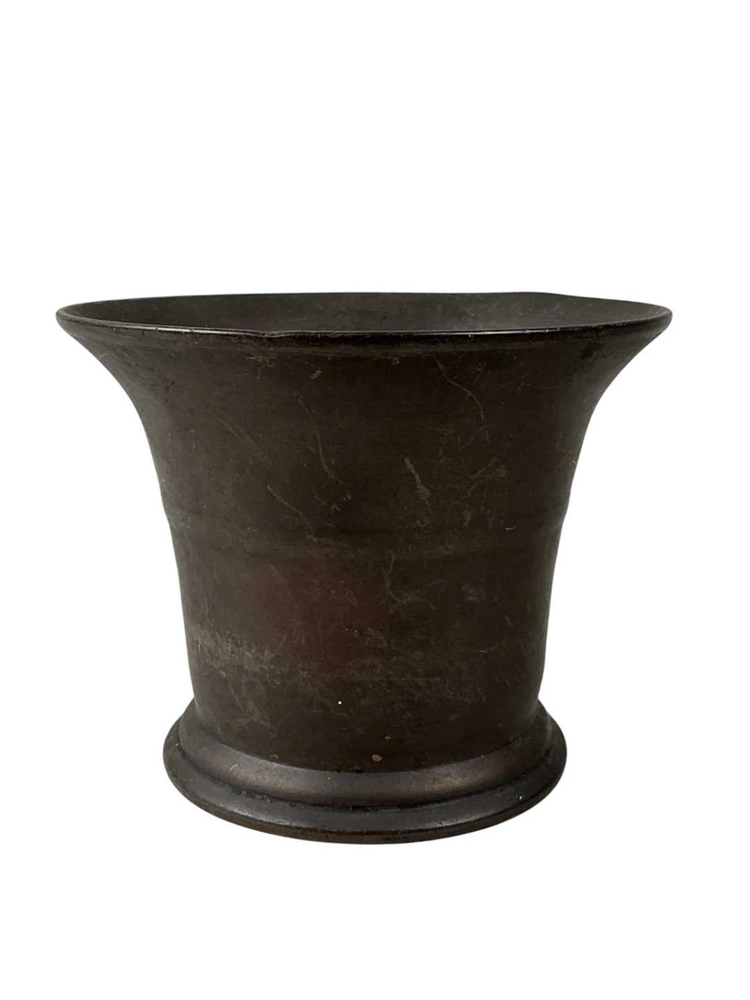 GEORGE III BRONZE MORTAR EARLY 19TH CENTURY