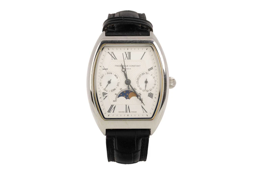 FREDERIQUE CONSTANT STAINLESS STEEL QUARTZ WRIST WATCH