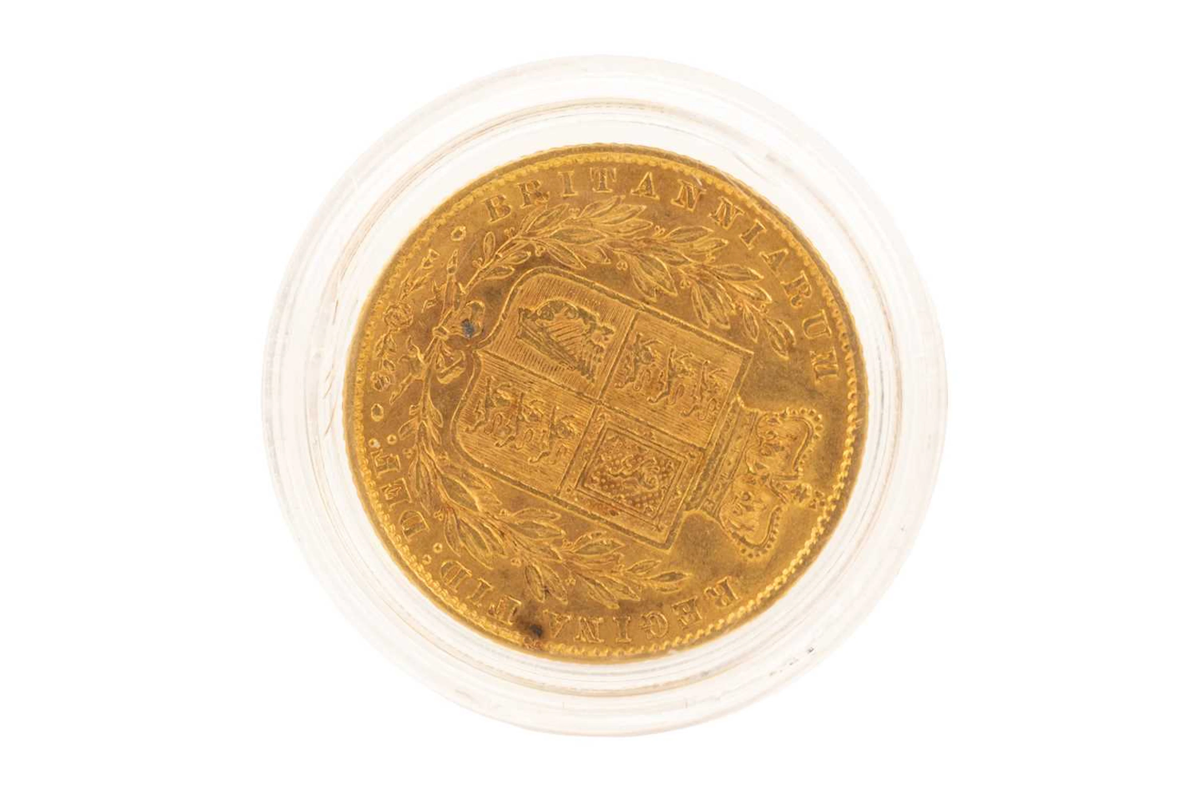 VICTORIA GOLD SOVEREIGN 1861