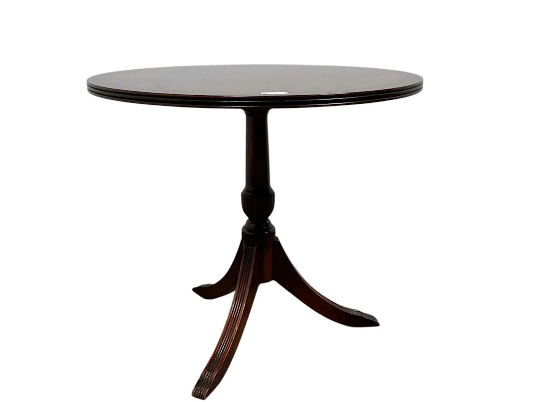 MAHOGANY OCCASIONAL TABLE MID 20TH CENTURY