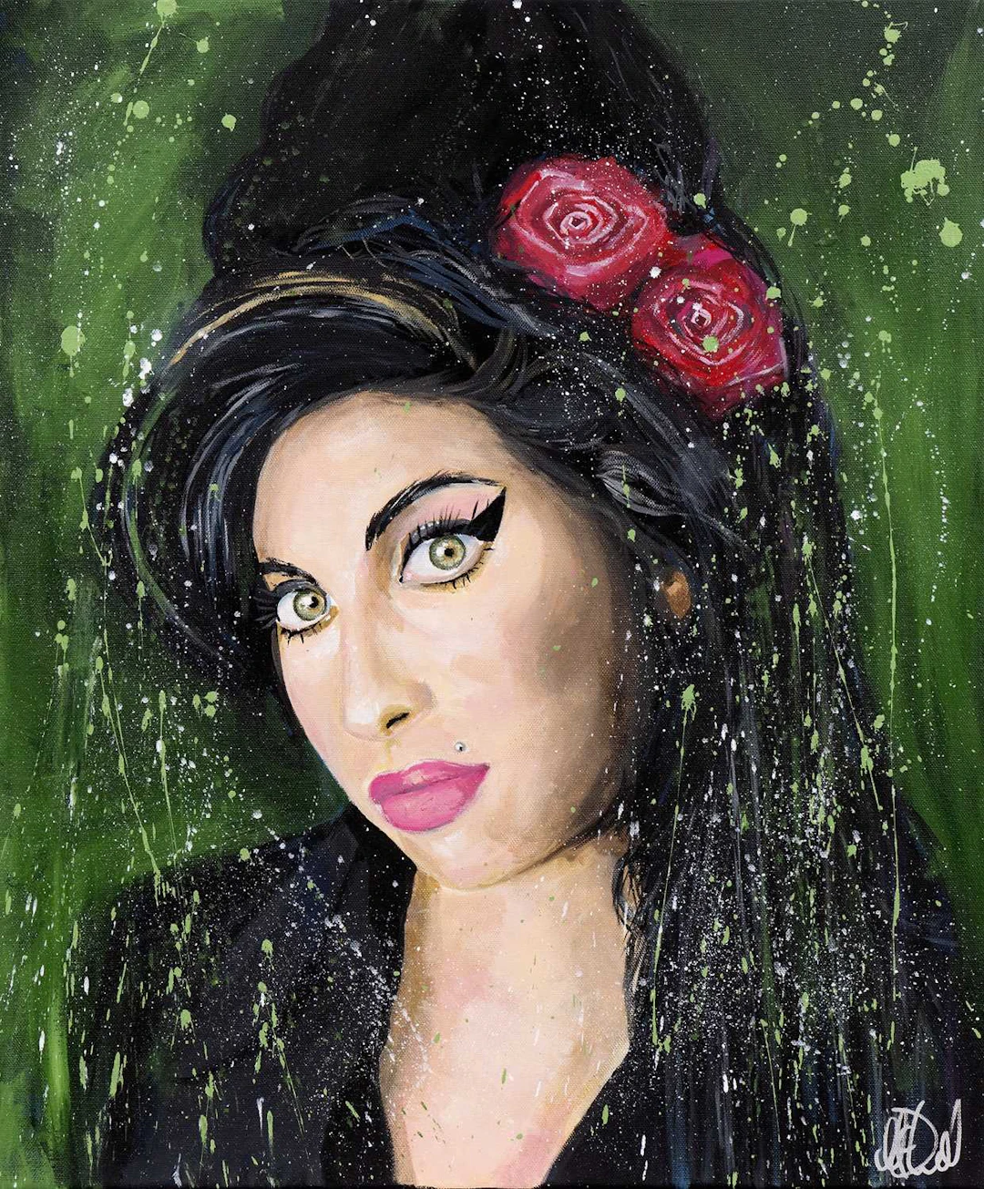 MARK AT STUDIO WEARENOT_MACHINES AMY WINEHOUSE - RED ROSES
