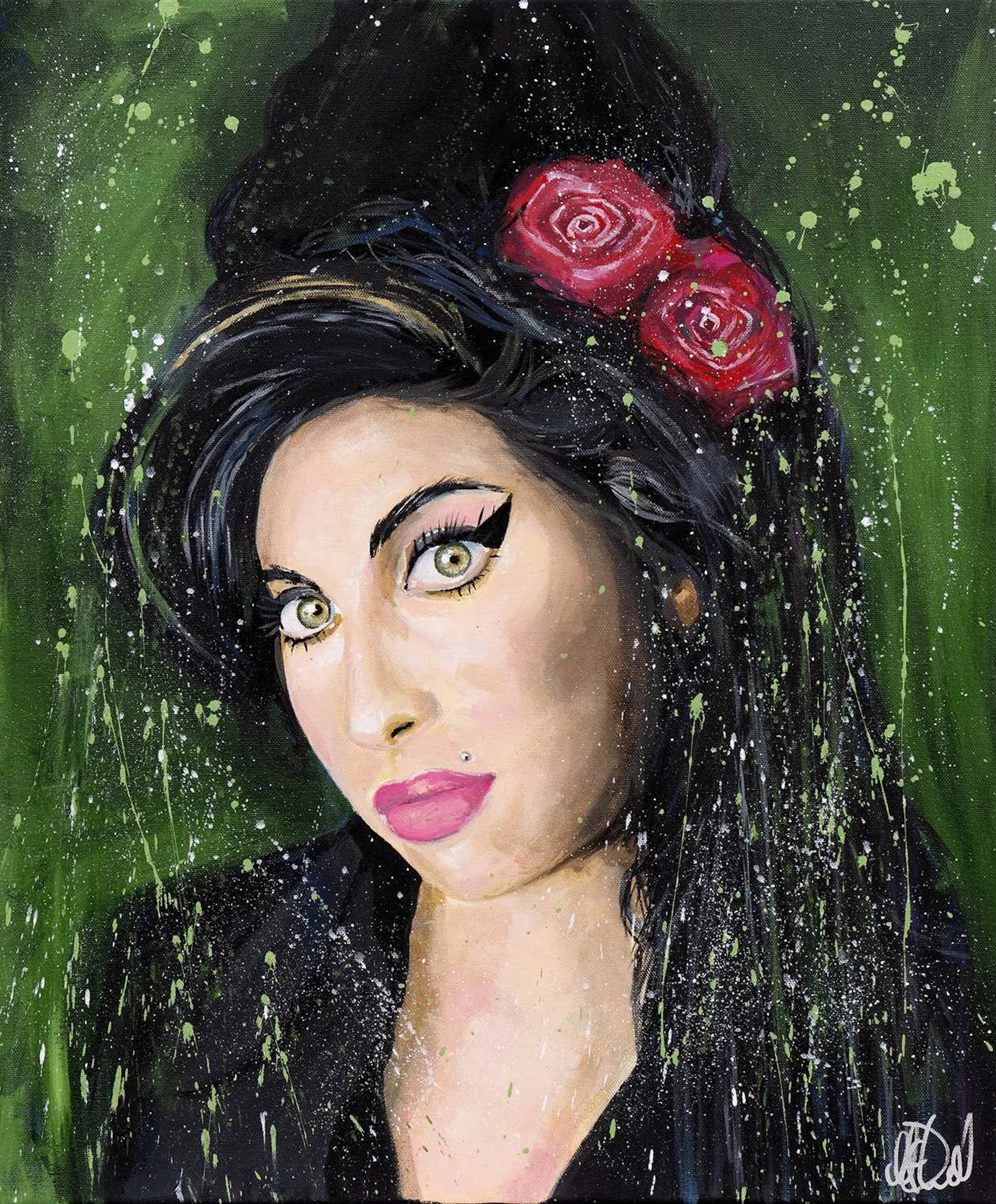 MARK AT STUDIO WEARENOT_MACHINES AMY WINEHOUSE - RED ROSES