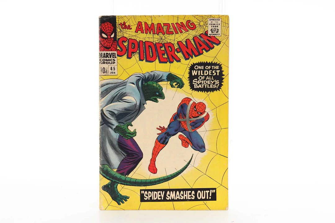 MARVEL-THE AMAZING SPIDER-MAN, 3 LIZARD ISSUES 1967-1969