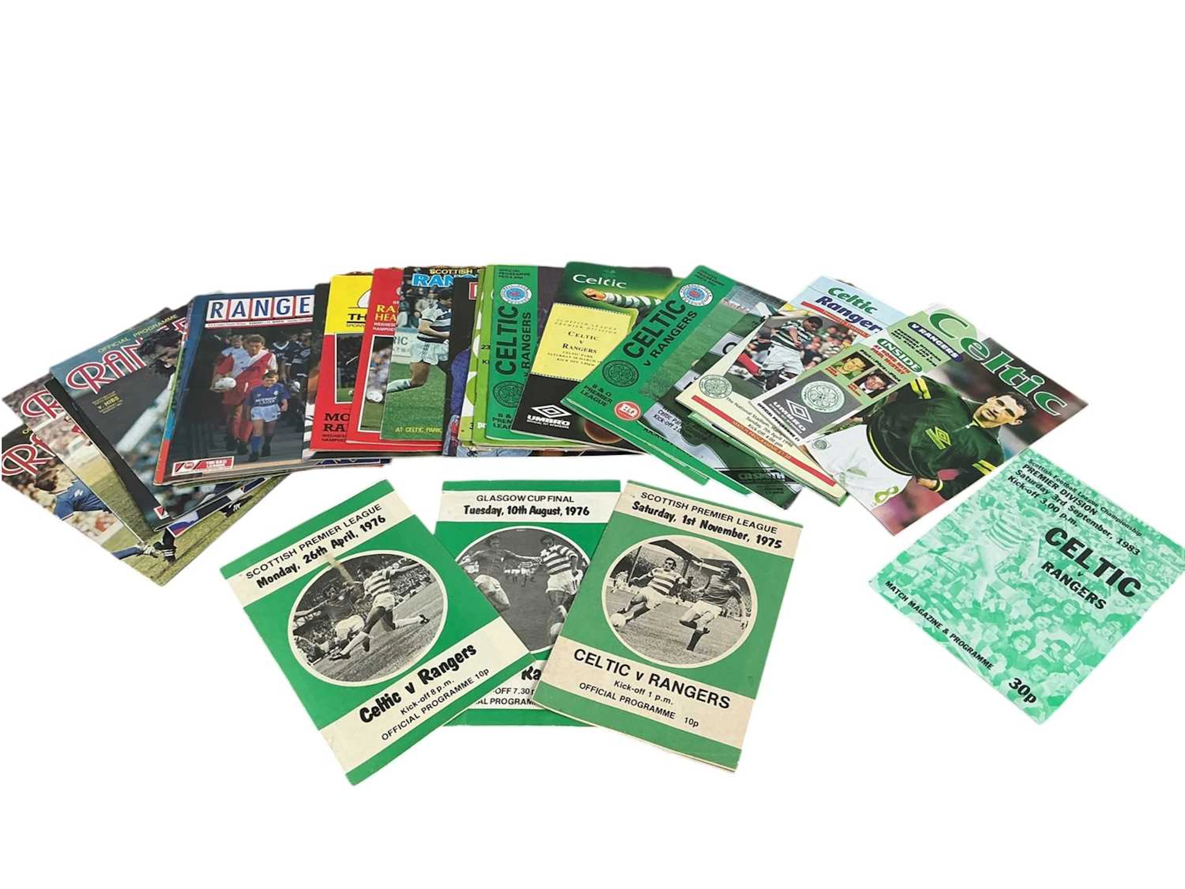 GROUP OF FOOTBALL PROGRAMMES AND PUBLICATIONS LATE 20TH/EARLY 21ST CENTURY