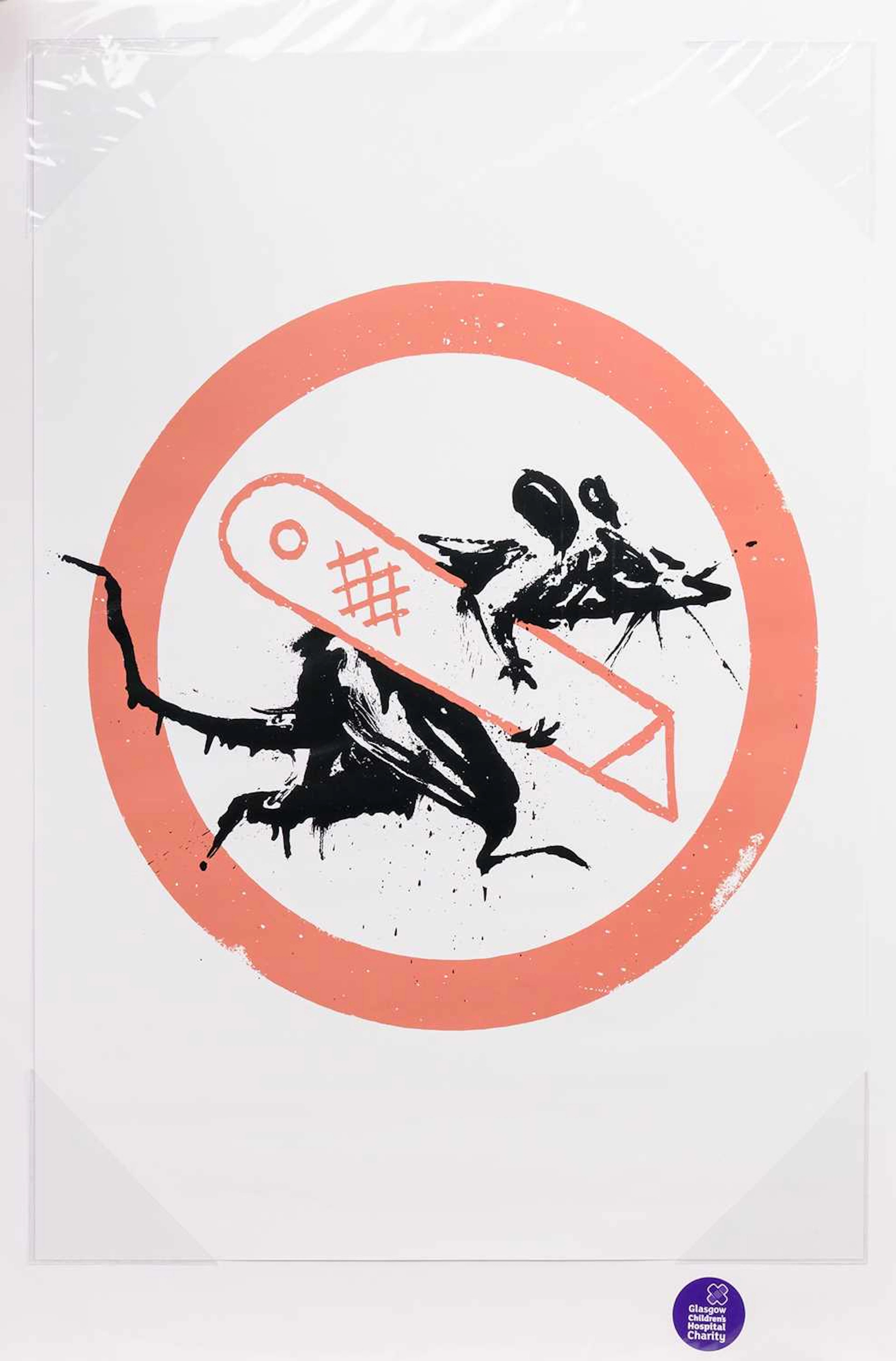 BANKSY EXHIBITION POSTERS FROM CUT & RUN