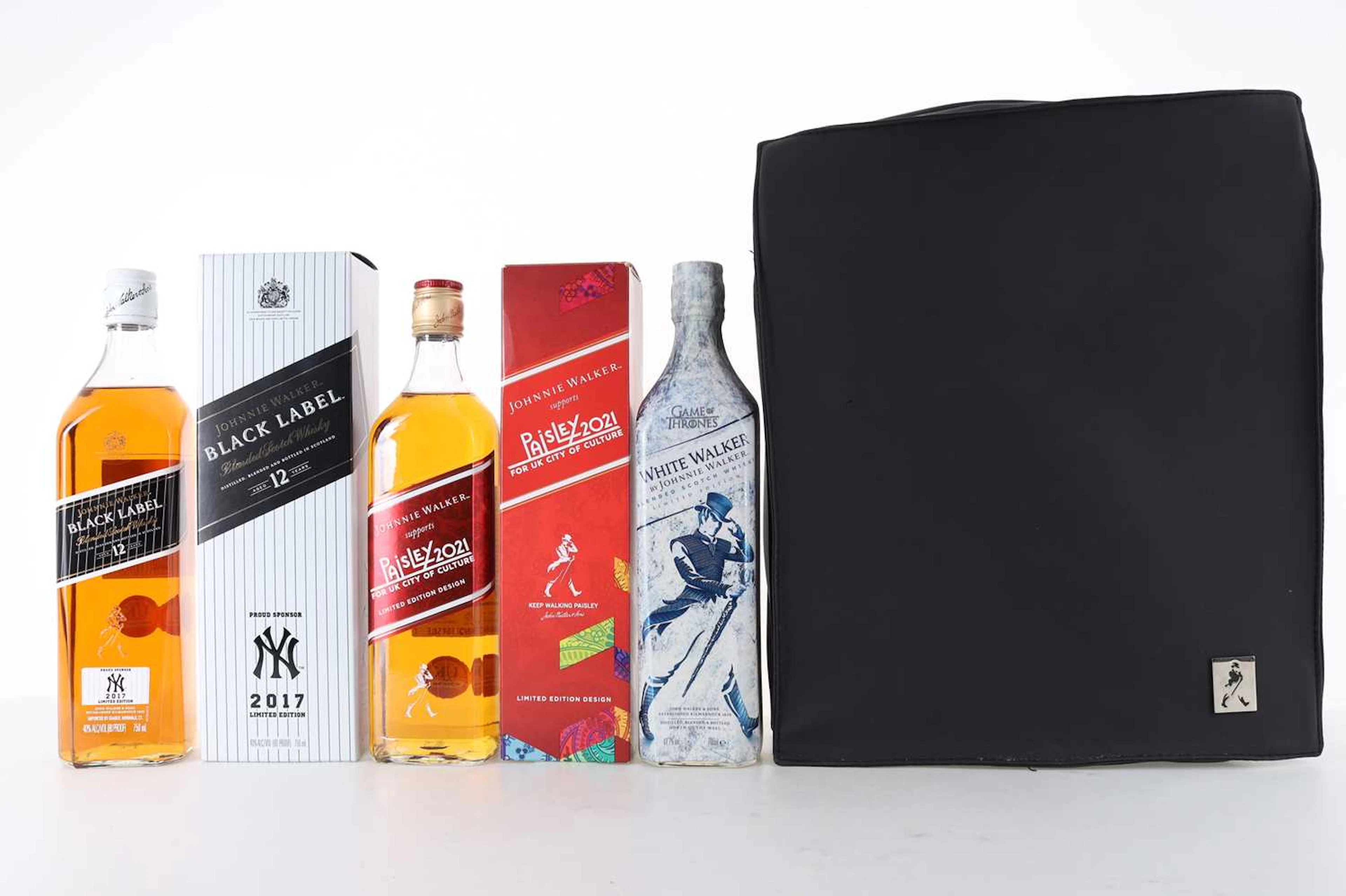 JOHNNIE WALKER 12 YEAR OLD BLACK LABEL NEW YORK YANKEES EDITION 2017