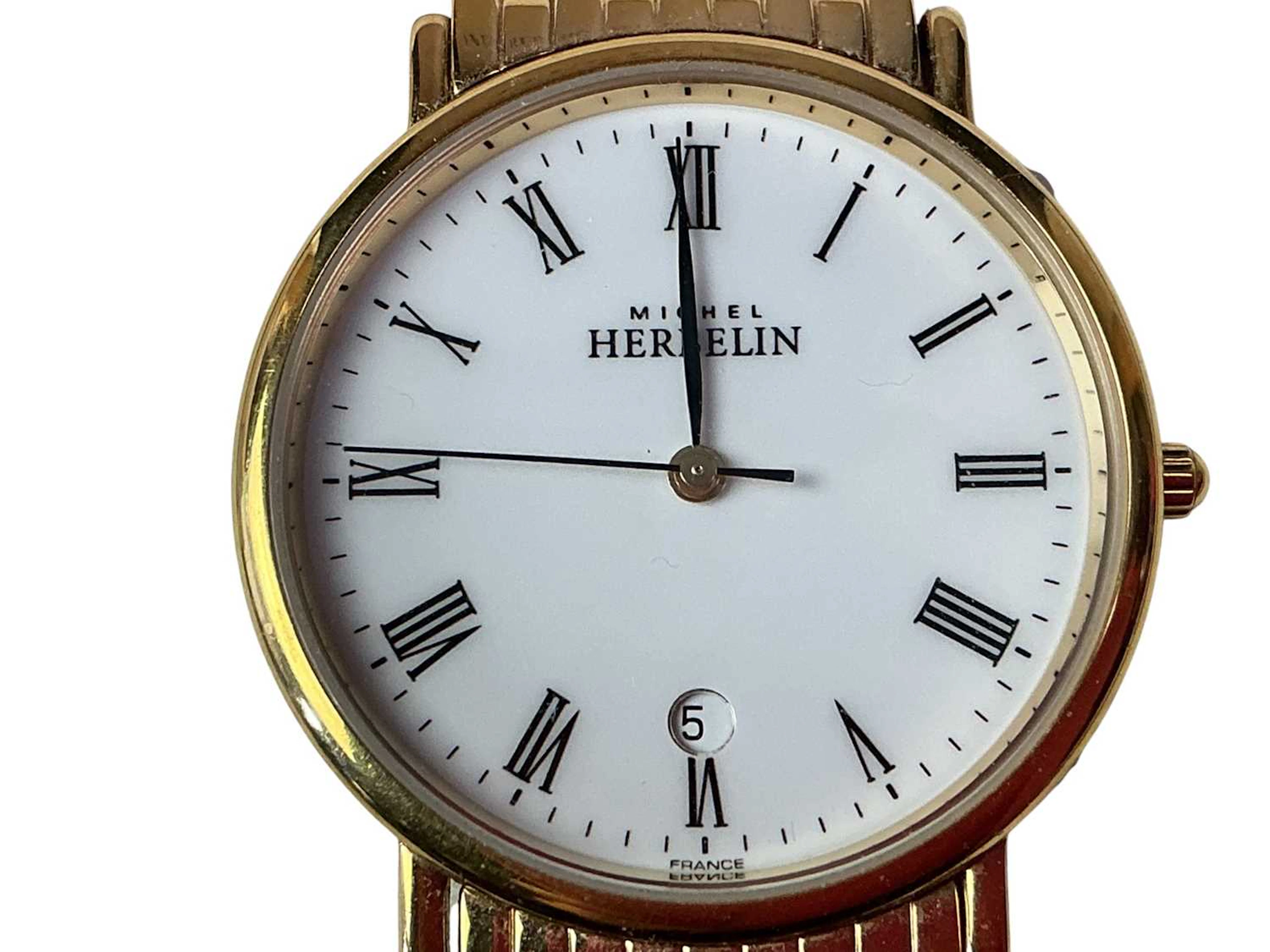 GENT'S SEIKO WRIST WATCH ALONG WITH A GENT'S MICHEL HERBELIN