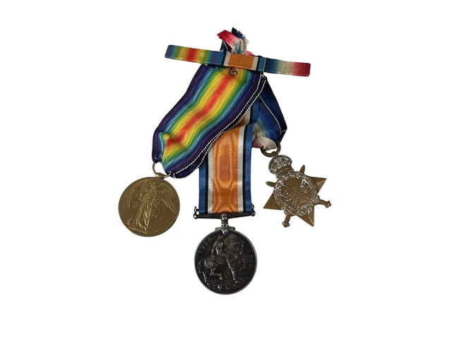 THREE WWI GENERAL SERVICE MEDALS EARLY 20TH CENTURY