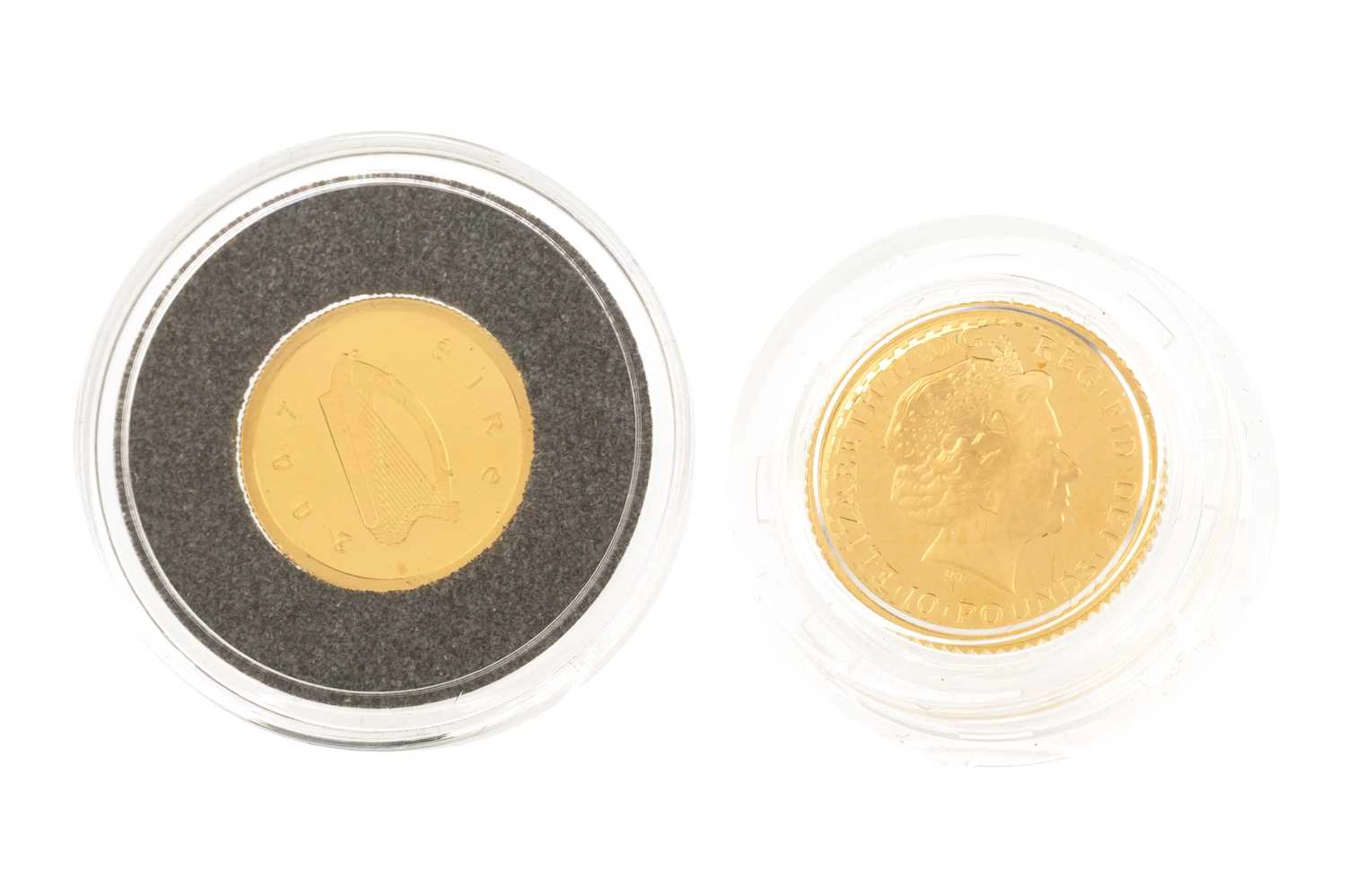 TWO GOLD COINS 2002 & 2007