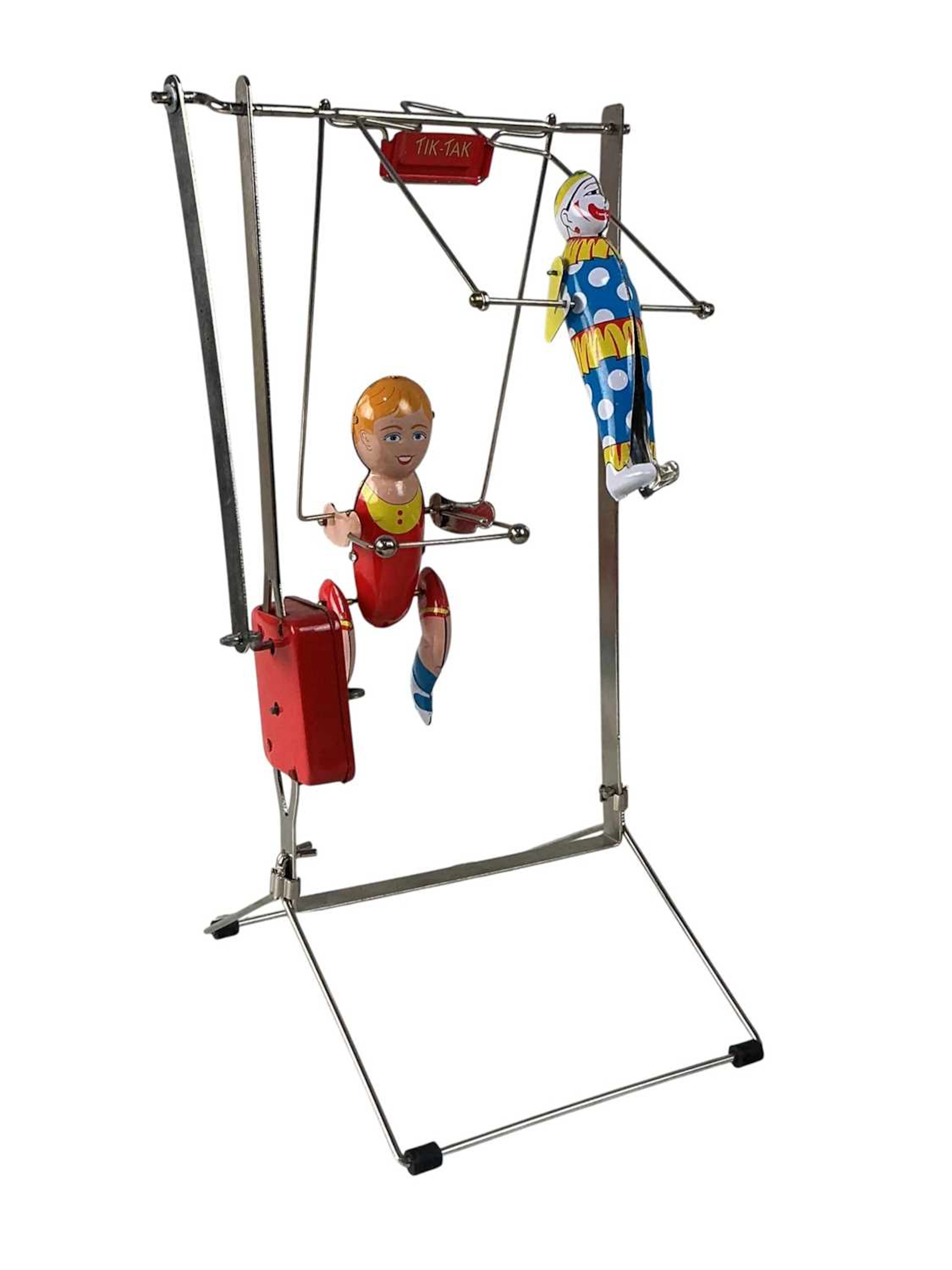 SCHYLLING TIK-TAK ACROBATS TOY AND THREE OTHERS