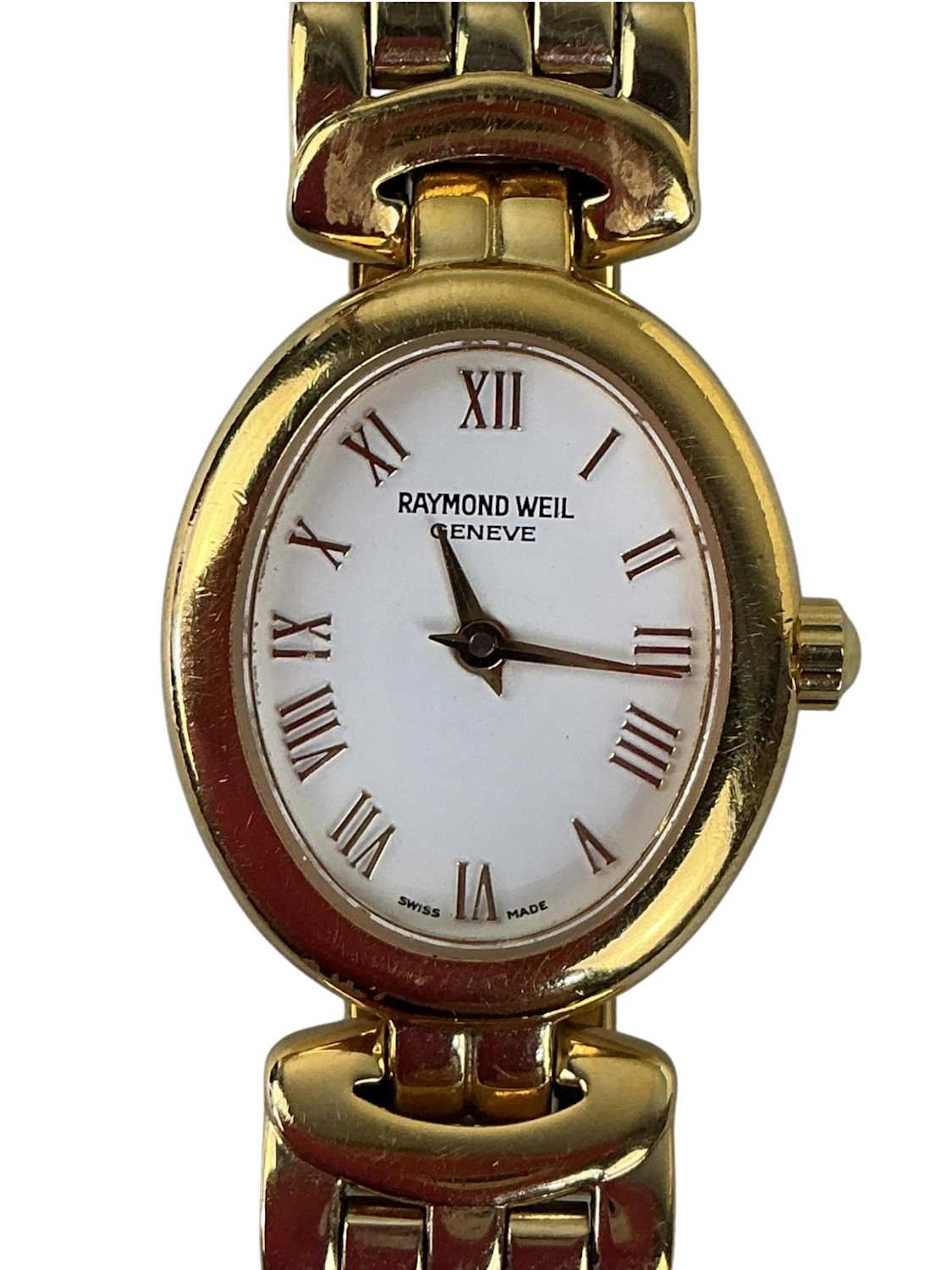 RAYMOND WEIL GOLD PLATED WRIST WATCH LATE 20TH/EARLY 21ST CENTURY