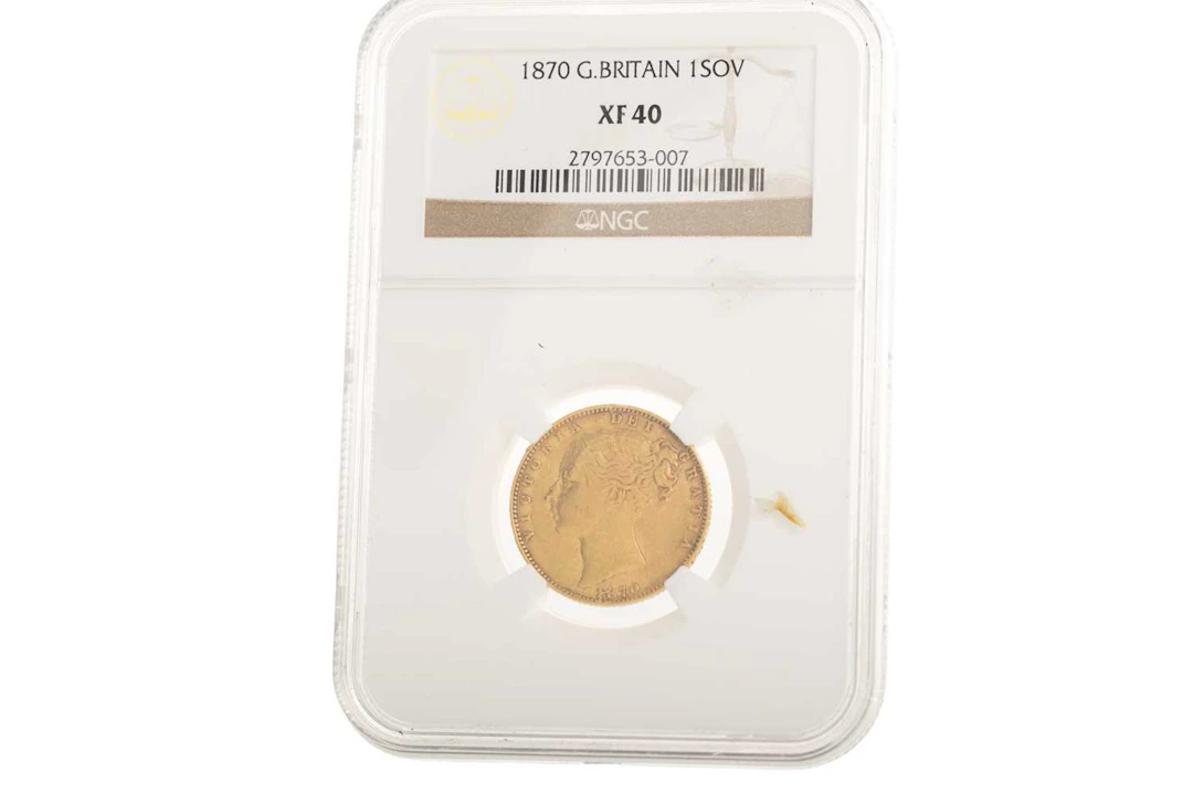 VICTORIA GOLD SOVEREIGN 1870
