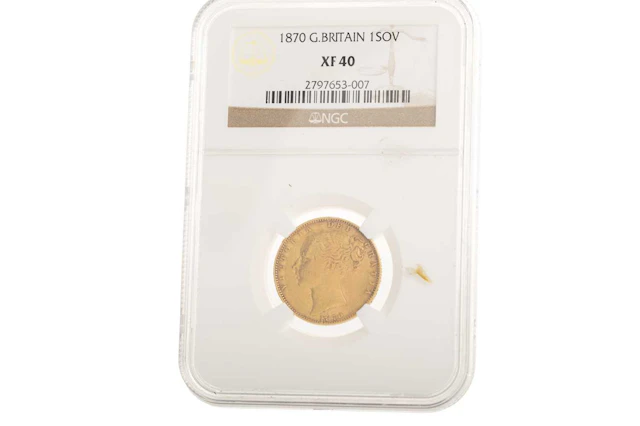 VICTORIA GOLD SOVEREIGN 1870