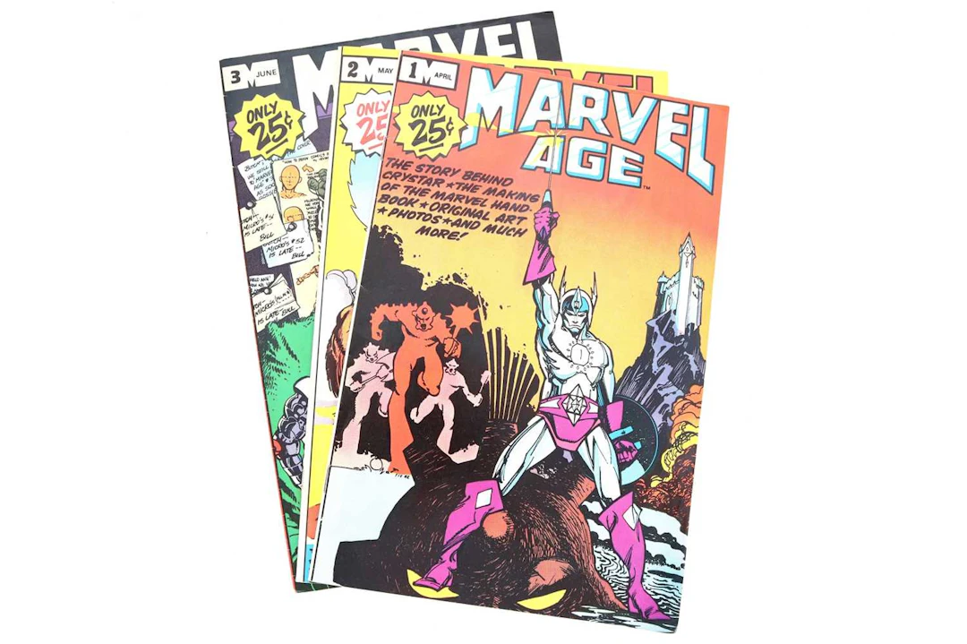 MARVEL AGE- ISSUES. 1-126 1983-1993
