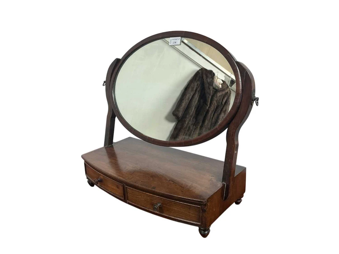 MAHOGANY DRESSING MIRROR EARLY 20TH CENTURY