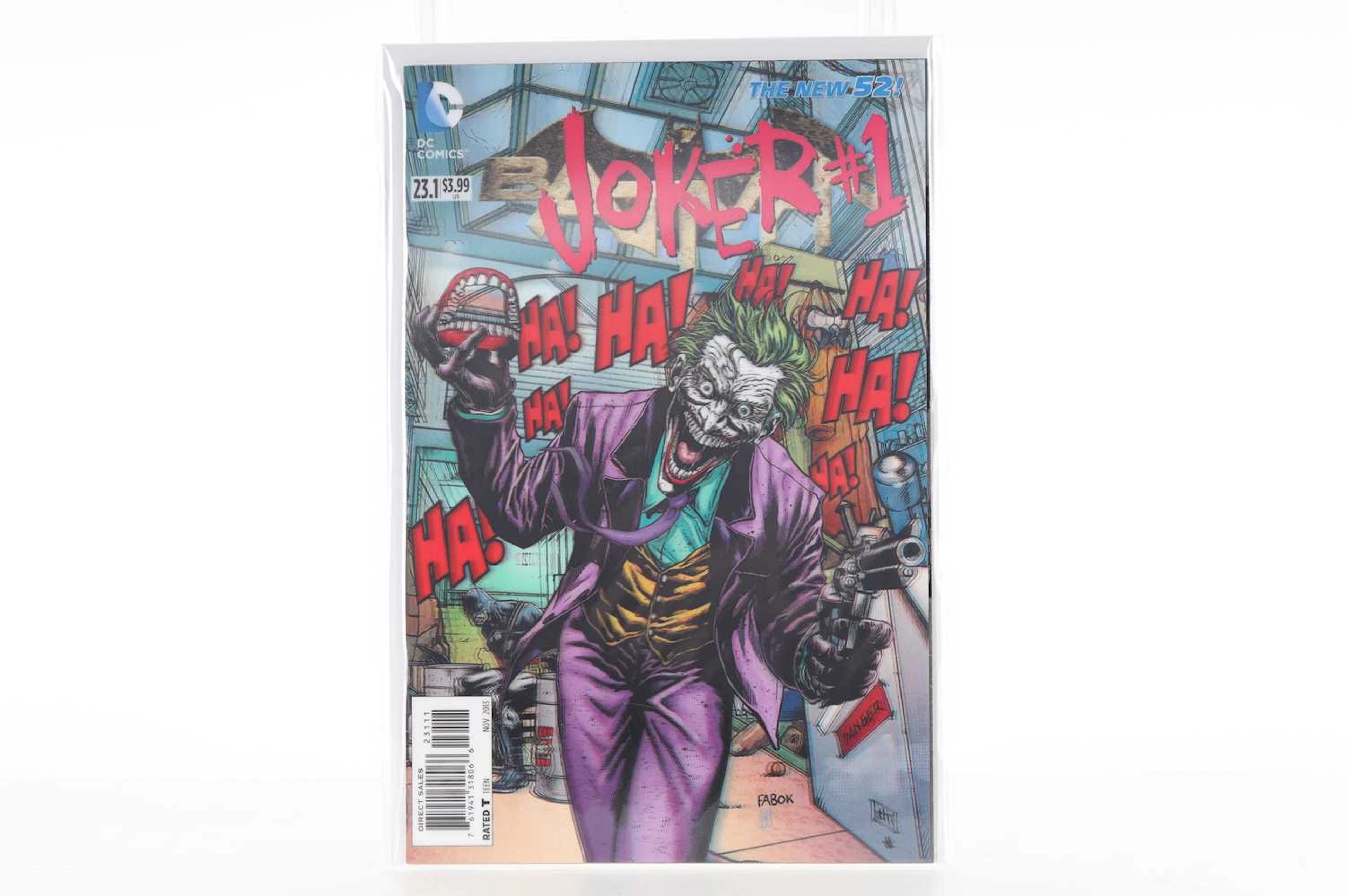 DC COMICS VILLAIN MONTH 3D COVER COLLECTION 2013