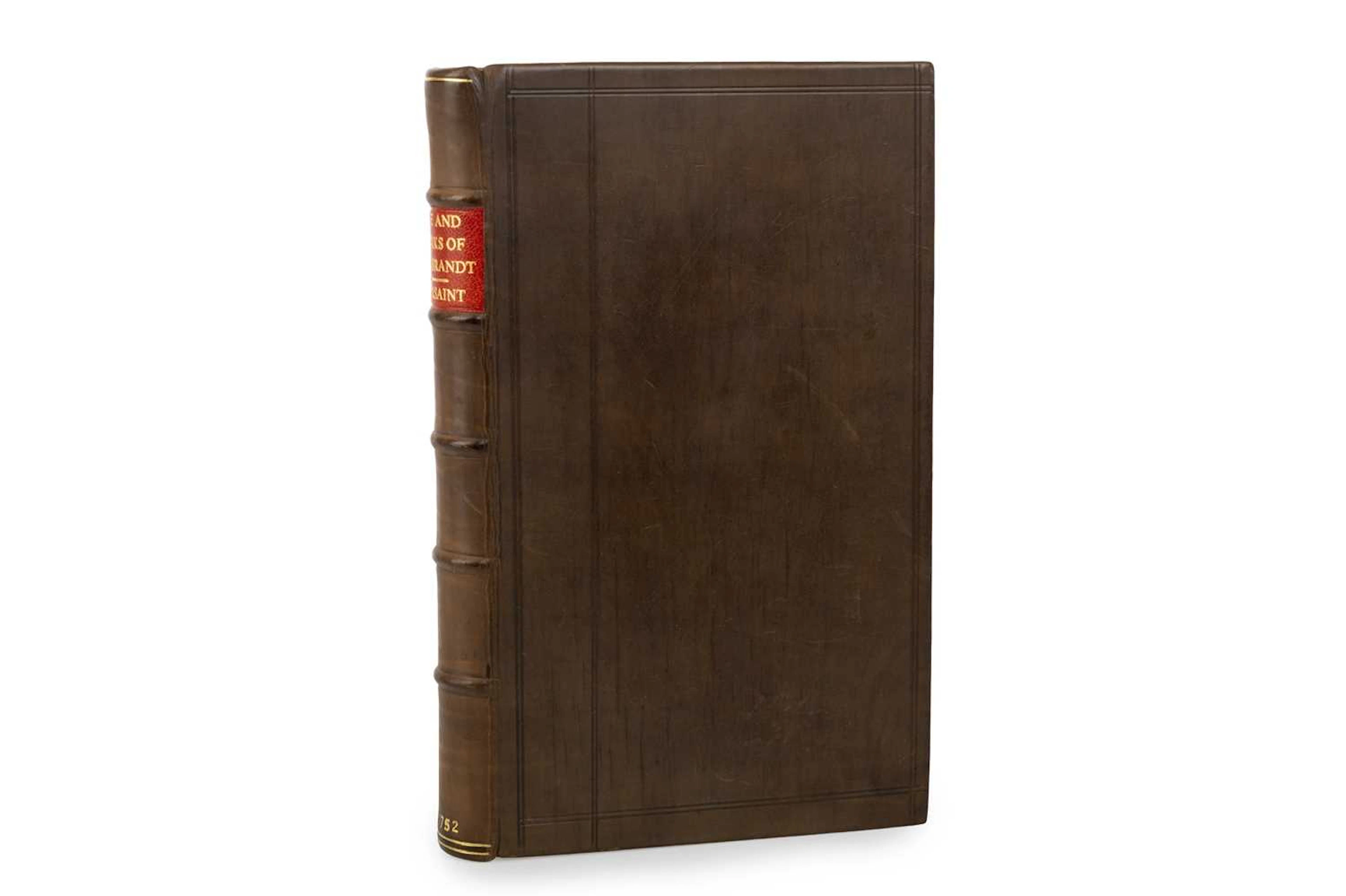 M. GERSAINT, THE LIFE AND WORKS OF REMBRANDT 1752