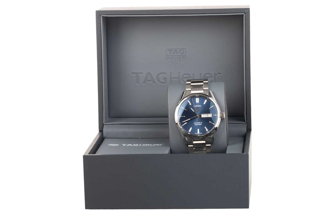 TAG HEUER CARRERA STAINLESS STEEL AUTOMATIC WRIST WATCH