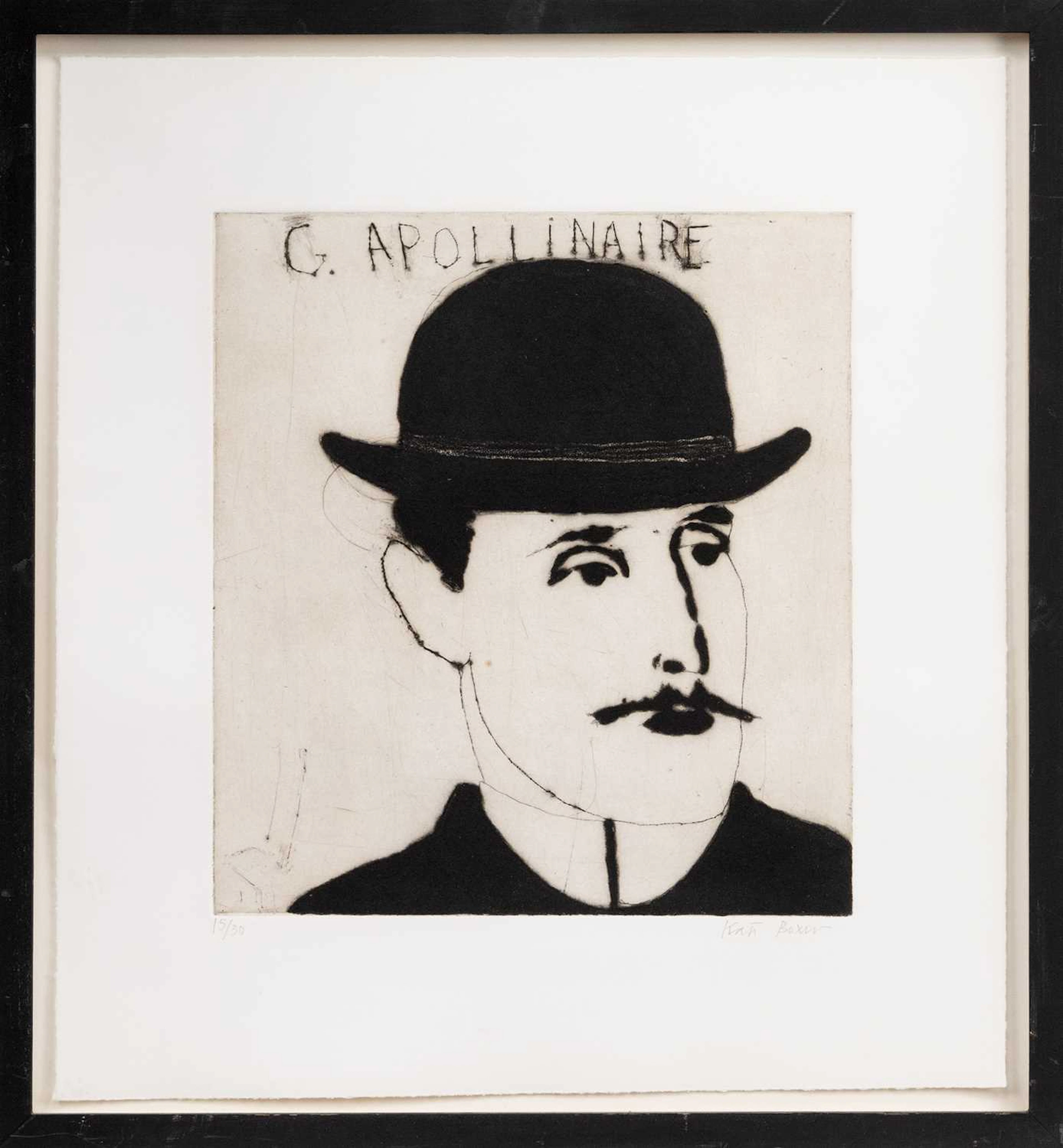 * KATE BOXER (BRITISH b. 1961) G APOLLINAIRE