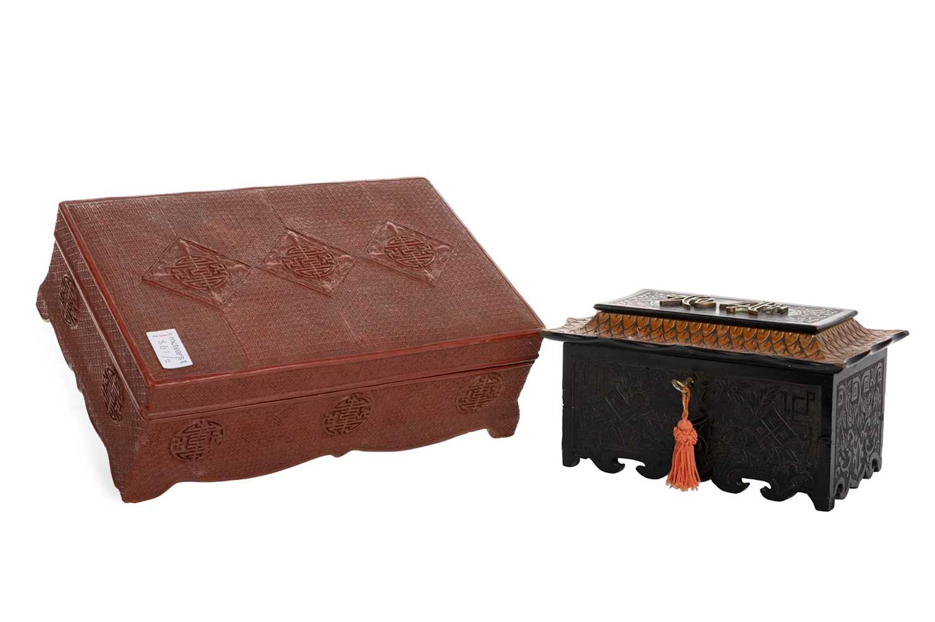 CHINESE TEA CADDY LATE 19TH CENTURY