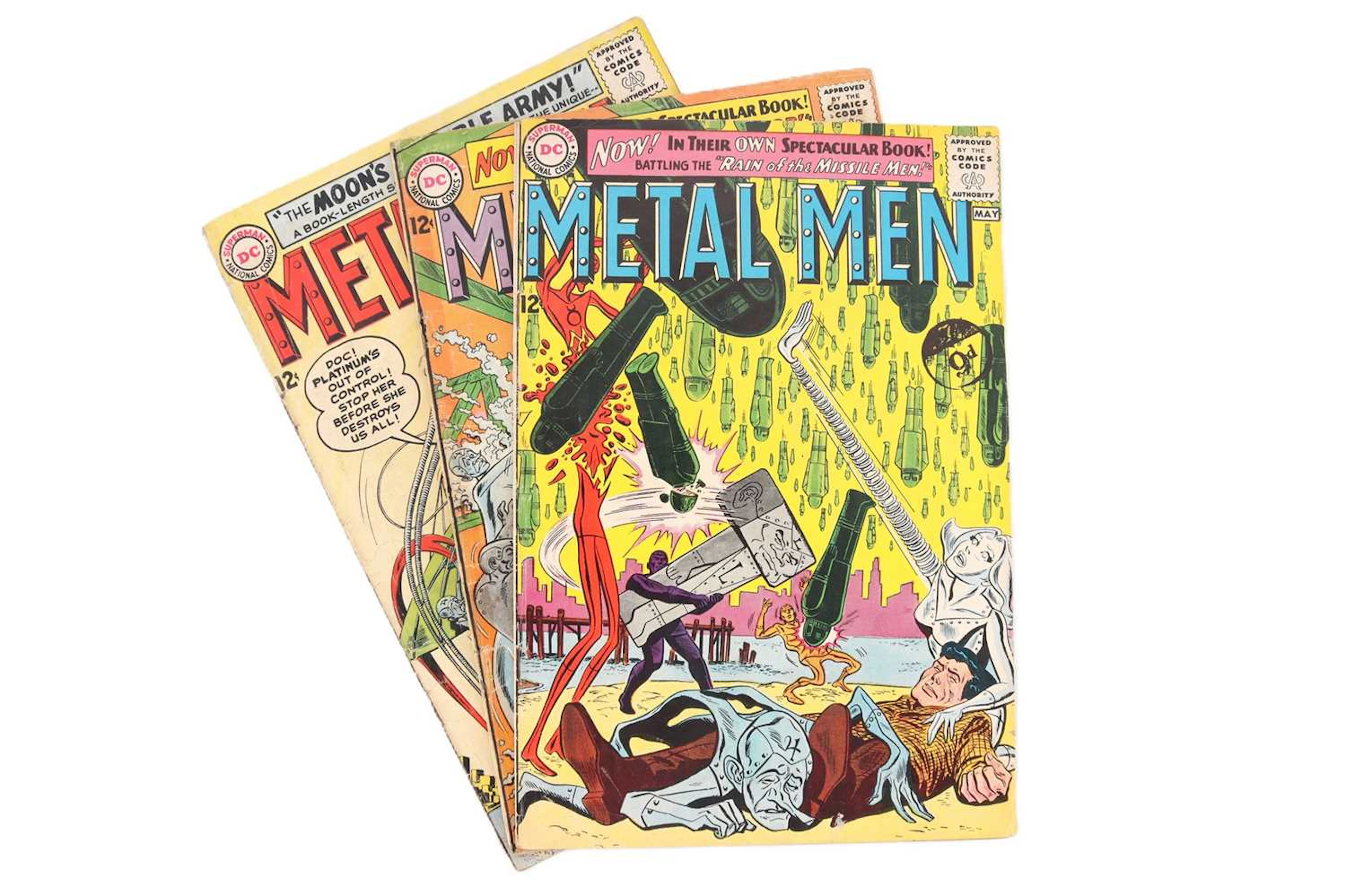 DC COMICS METAL MEN ISSUES 1-56 COMPLETE ORIGINAL SERIES 1963-1978