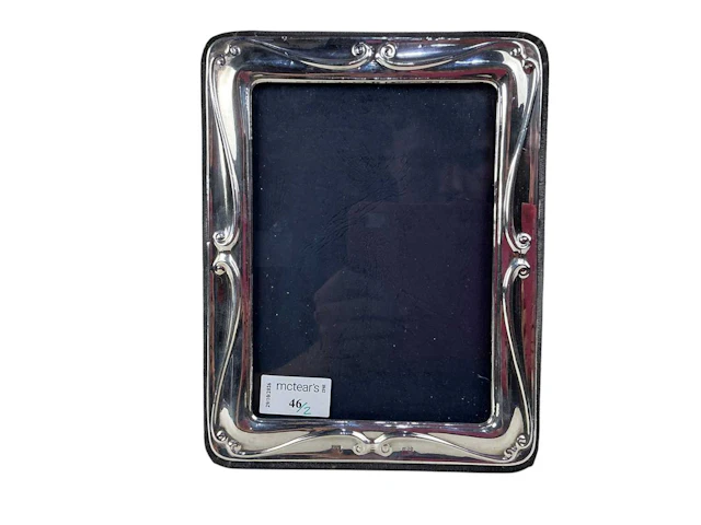 ELIZABETH II SILVER PHOTOGRAPH FRAME MAKER KEYFORD FRAMES LTD, LONDON 1988