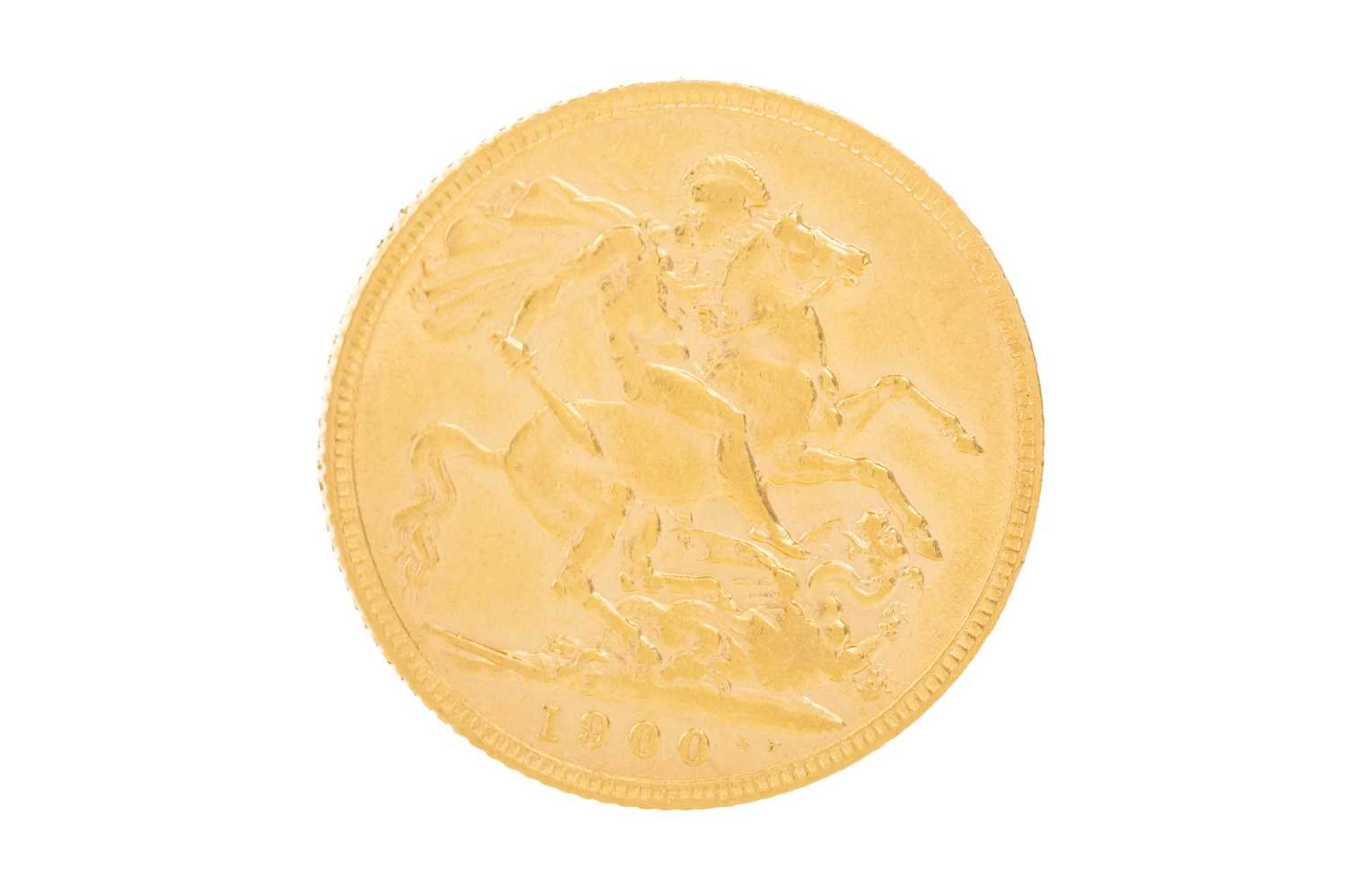 VICTORIA GOLD SOVEREIGN 1900