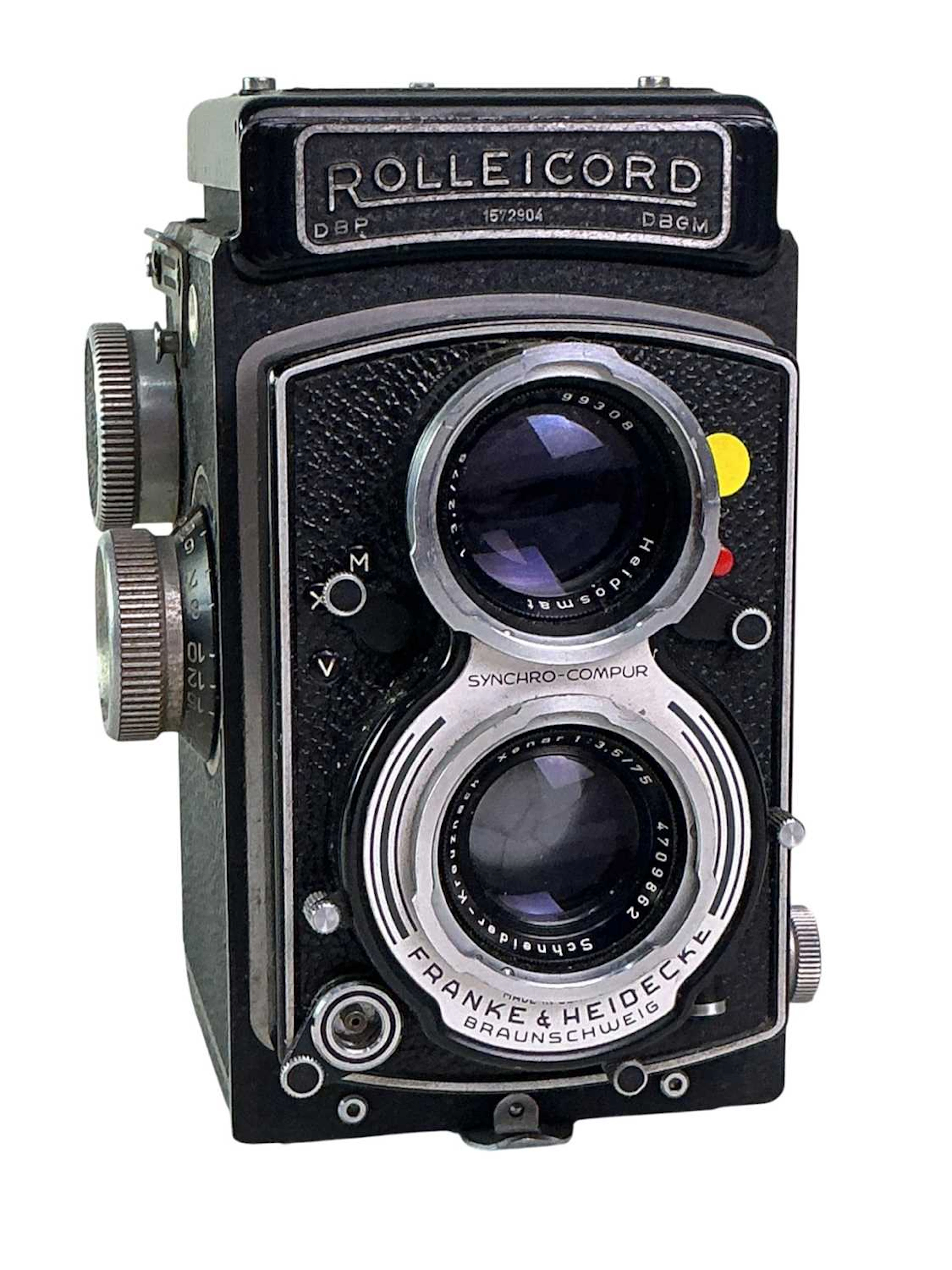 ROLLEICORD BOX CAMERA AND A ROLLEIFLEX BOX CAMERA